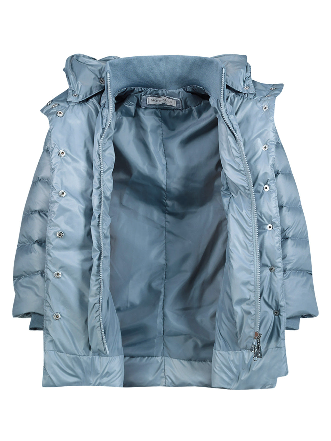 Monnalisa Kids Down Coat in 1685968635-6807520277-6.jpg | NICKIS.com