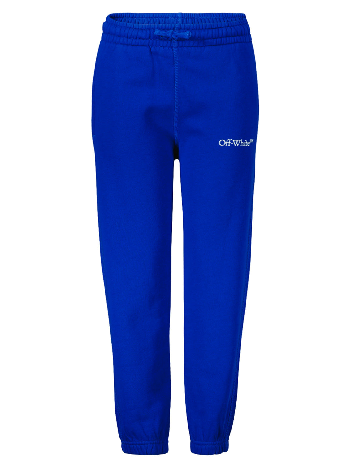 Off White Kids Sweatpants Blue for Boys