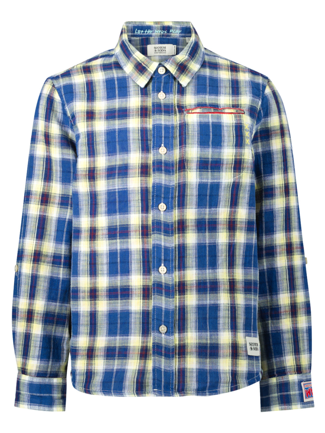 Scotch and Soda Kids 2024 Blue shirt