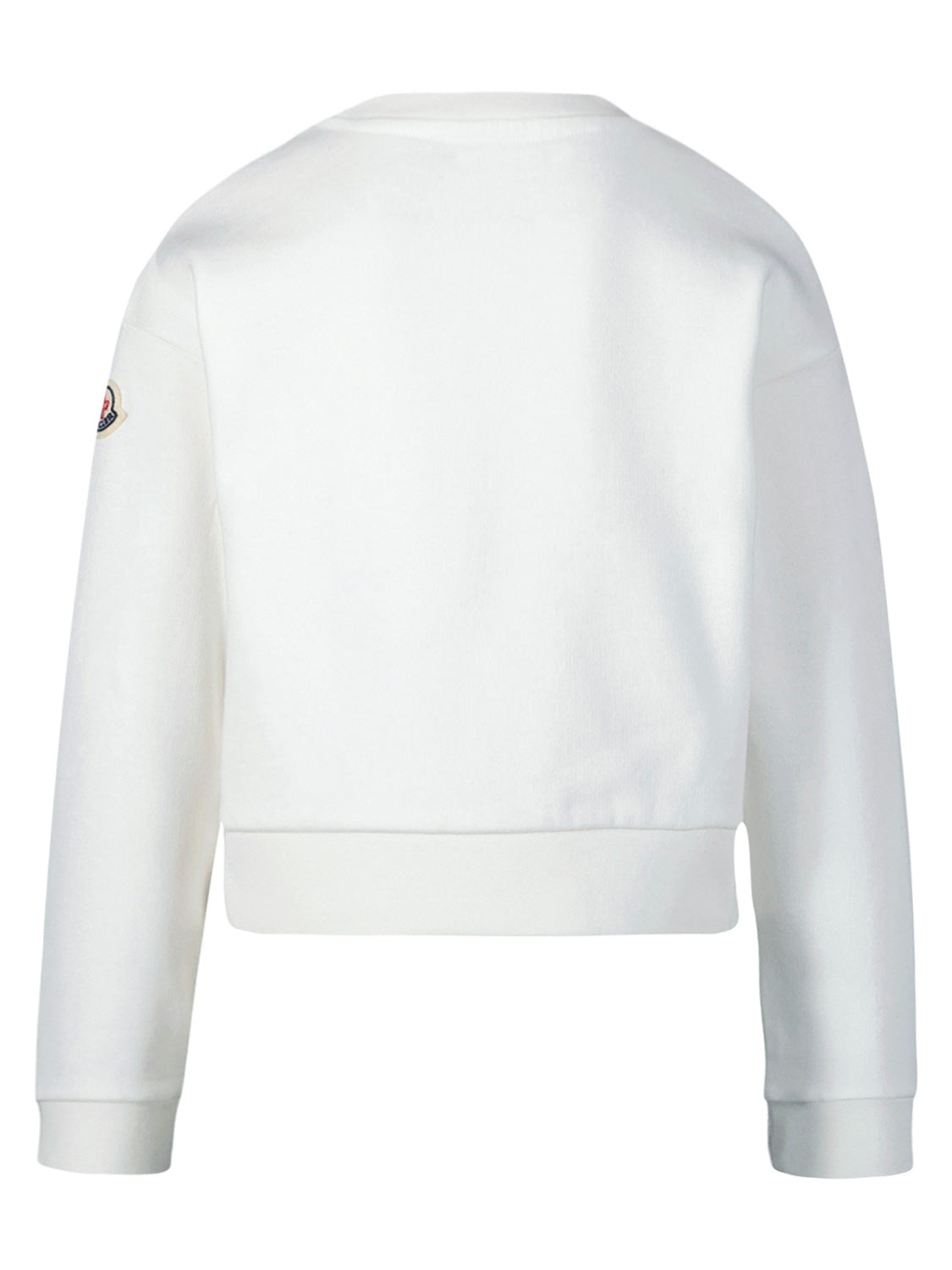 Moncler Enfant Kids Sweatshirt White in White 1704817417-6802378567-5.jpg | NICKIS.com