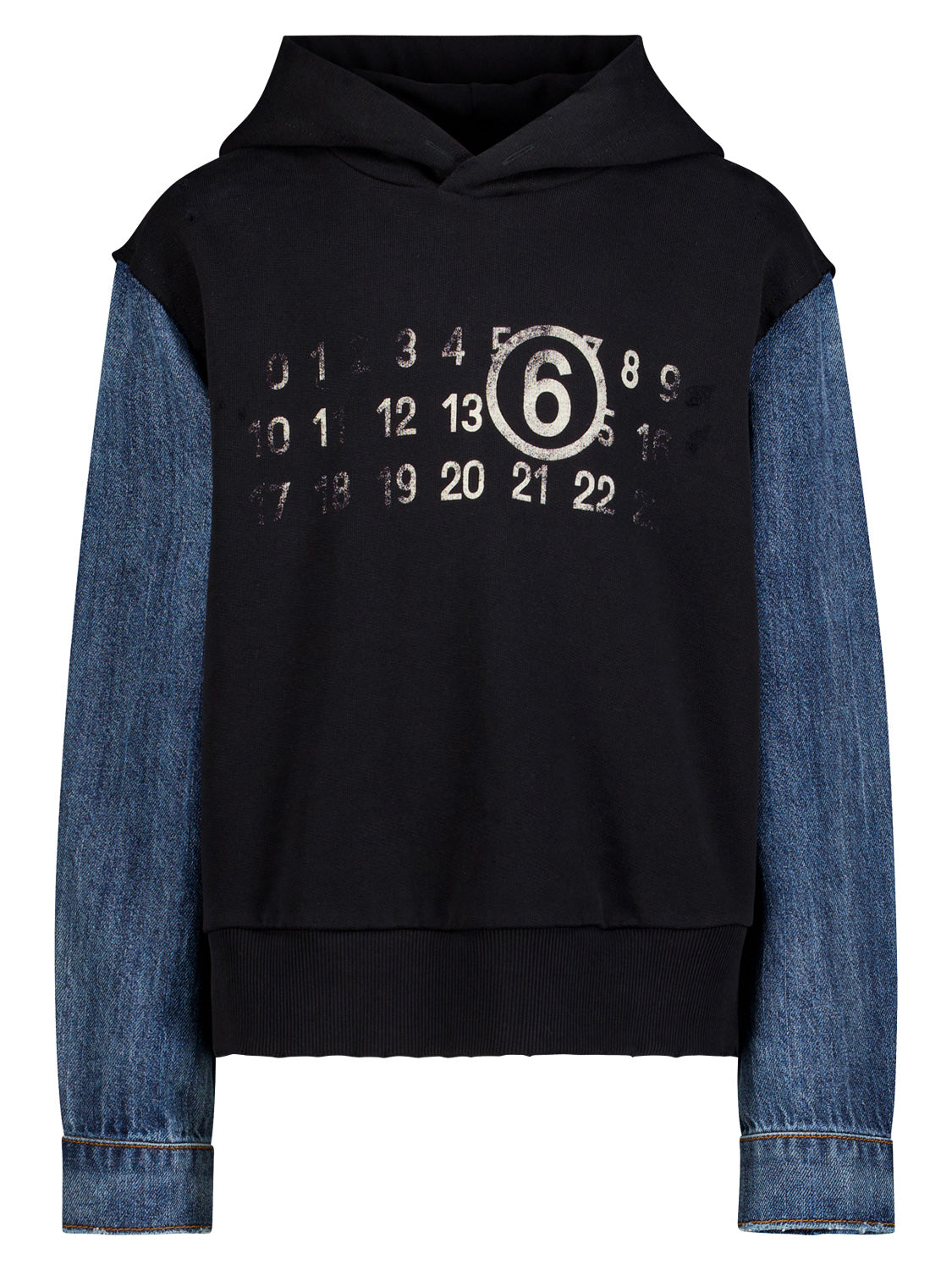 MM6 Maison Margiela Hoodie Schwarz unisex