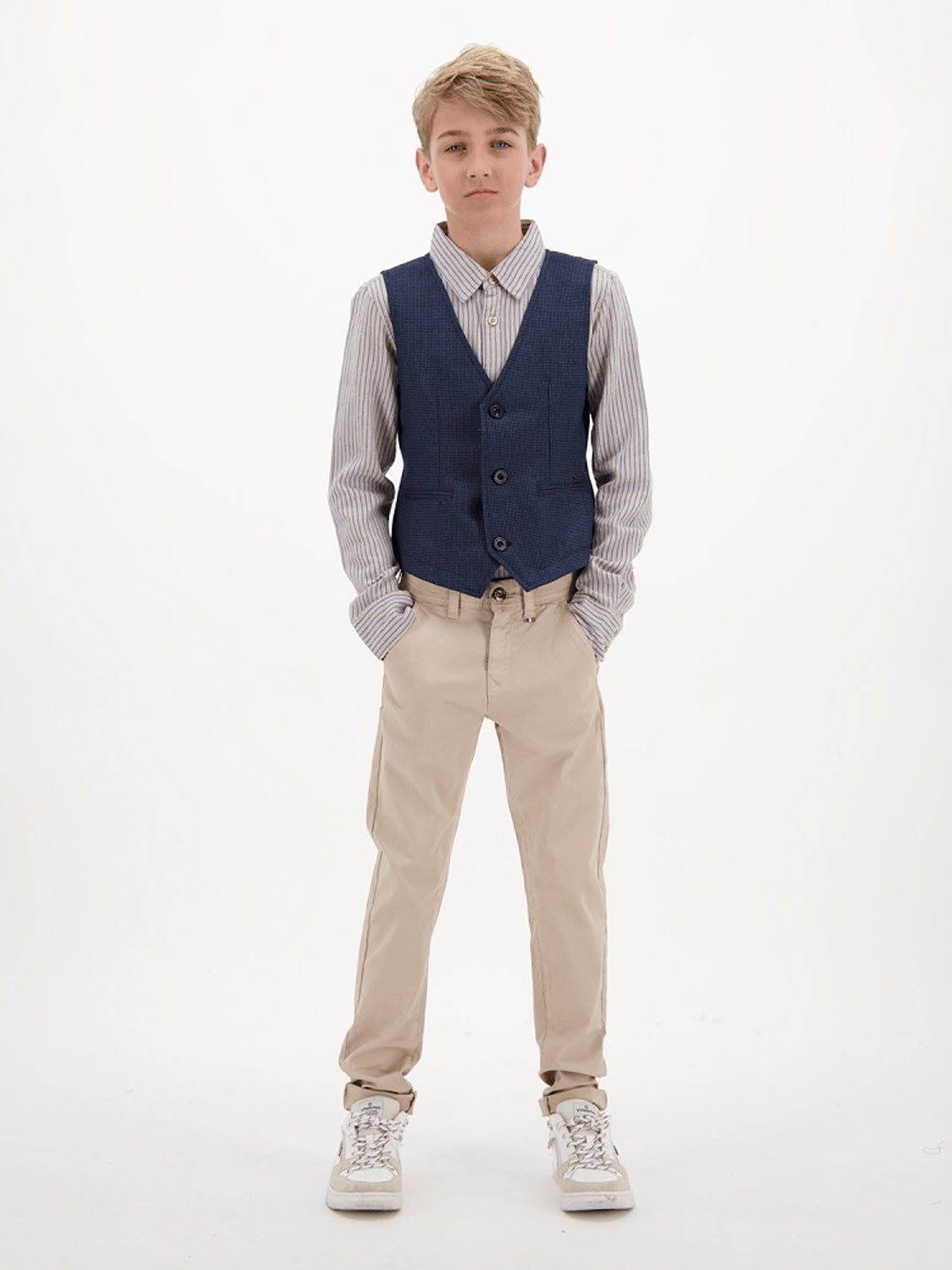 Suit vest Blue