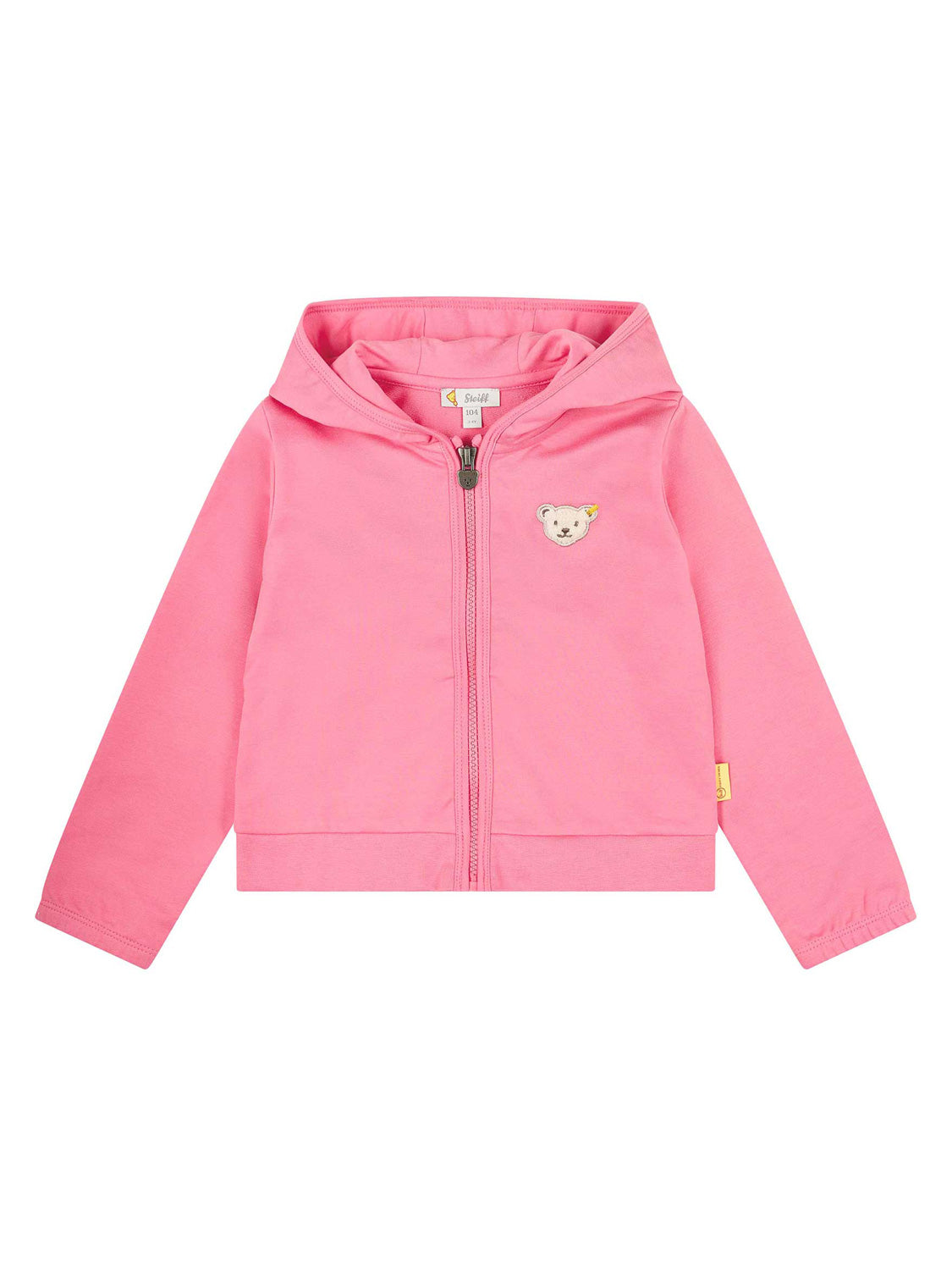 Kapuze Steiff Nicki Jacke Rosa Jacket Sweatjacke Steiff Sweat