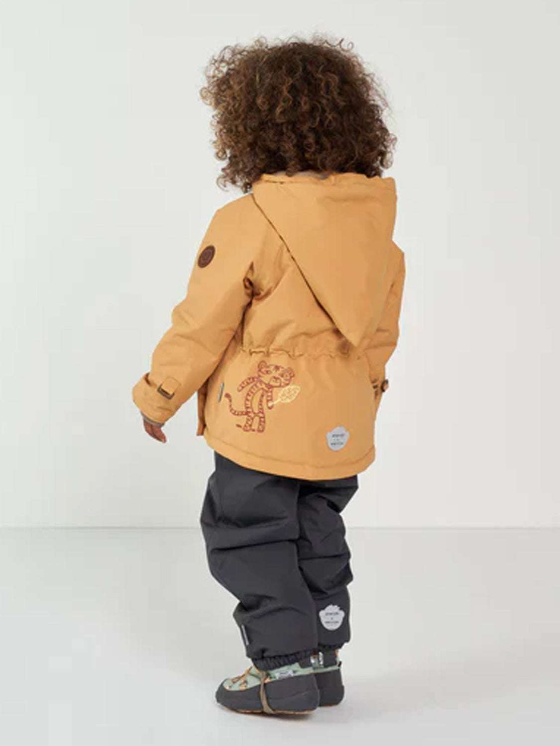 Winterjacke Gelb