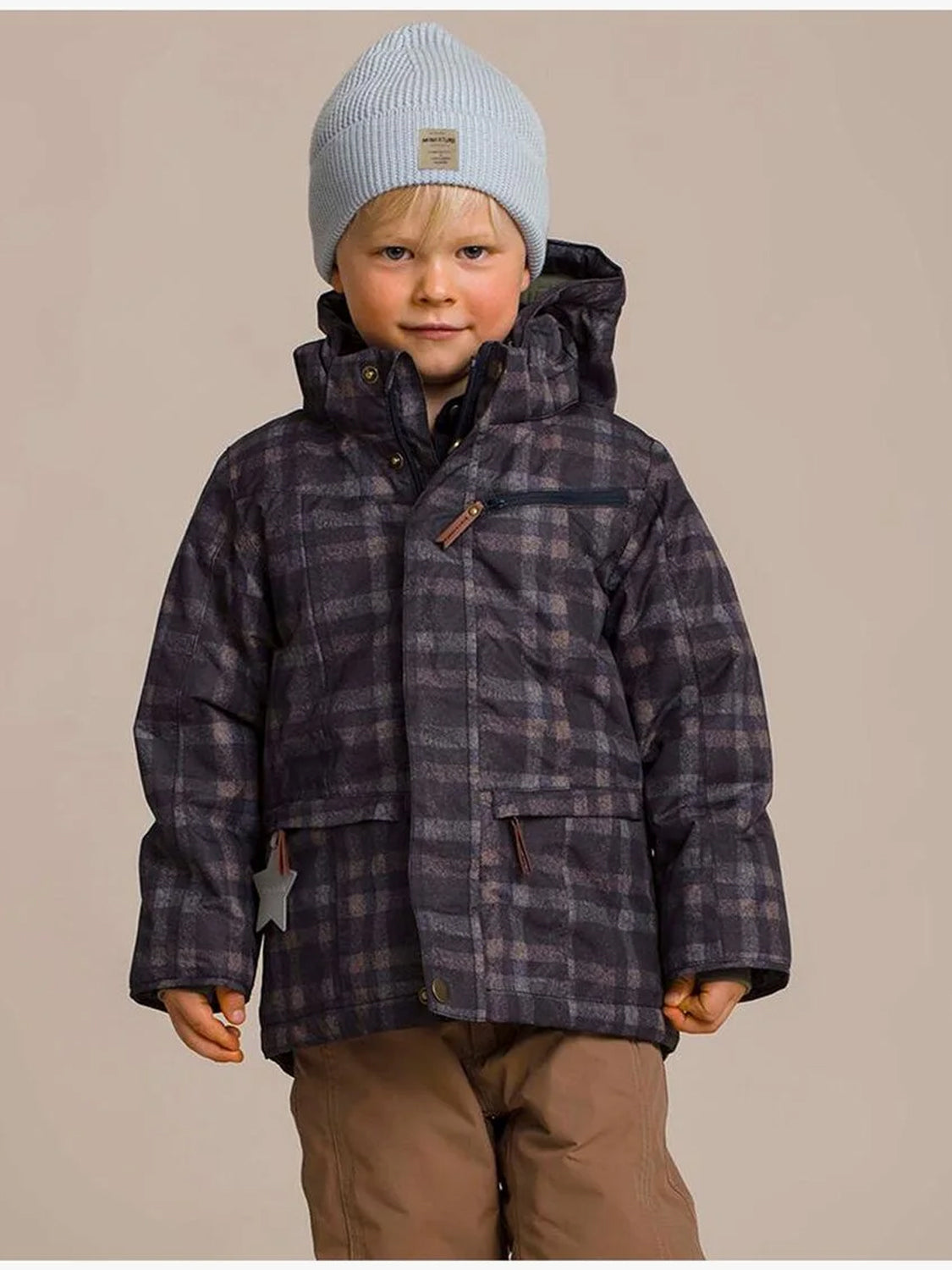 Skijacke Blau