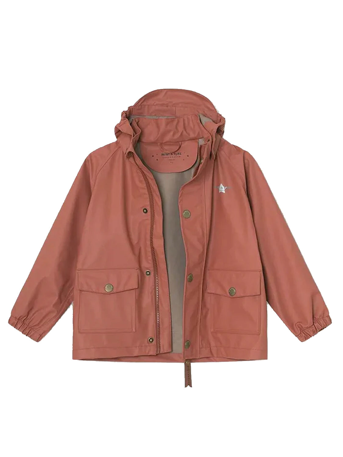 Regenjacke Braun