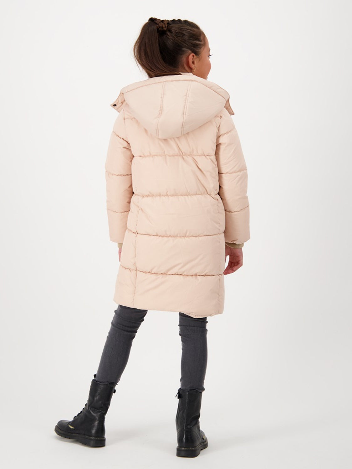 Down Coat Beige