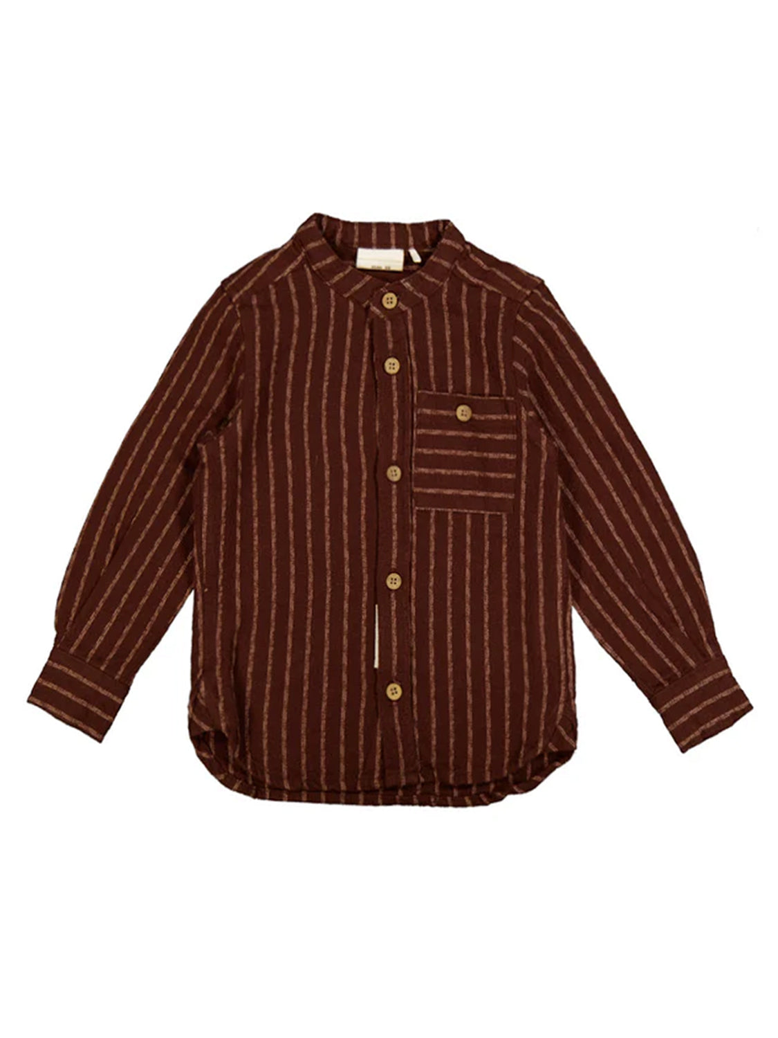 boys burgundy dress shirts Baby And Toddler Boys Print Poplin Button Up Shirt