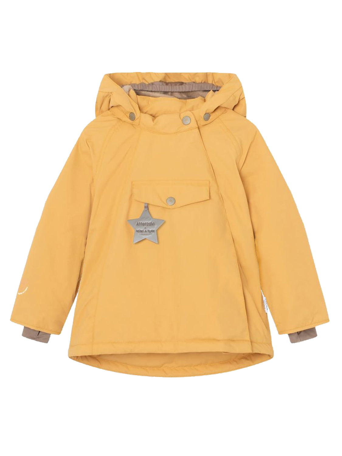 Winterjacke Gelb