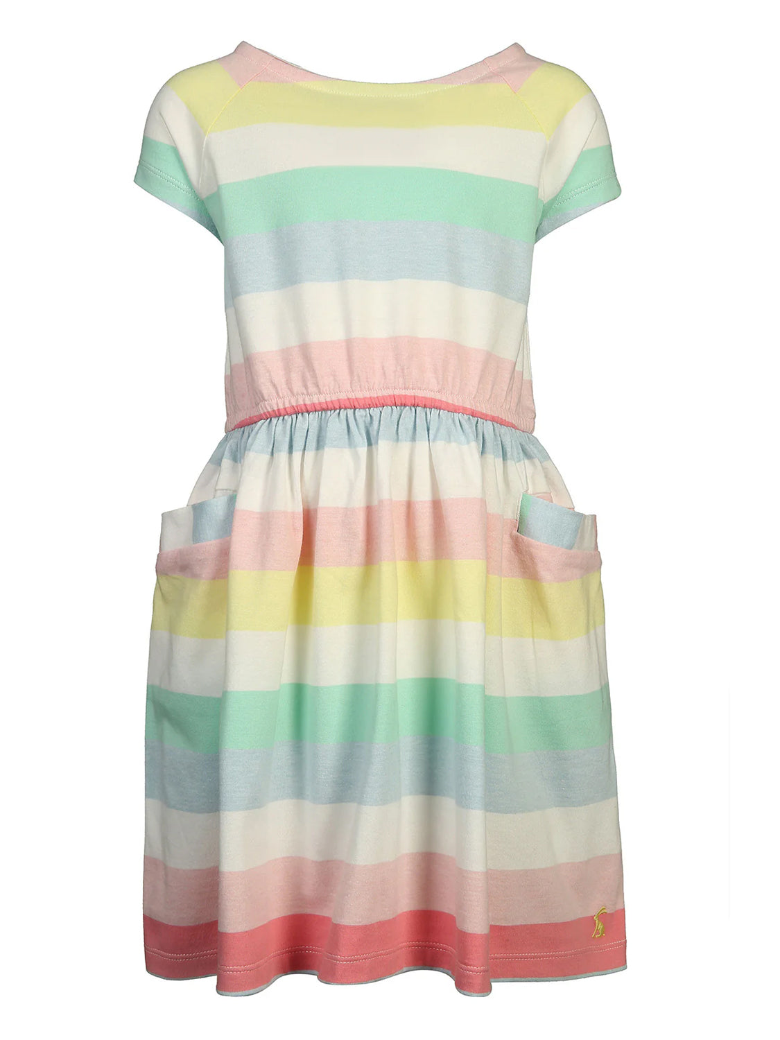 Midikleid Mehrfarbig