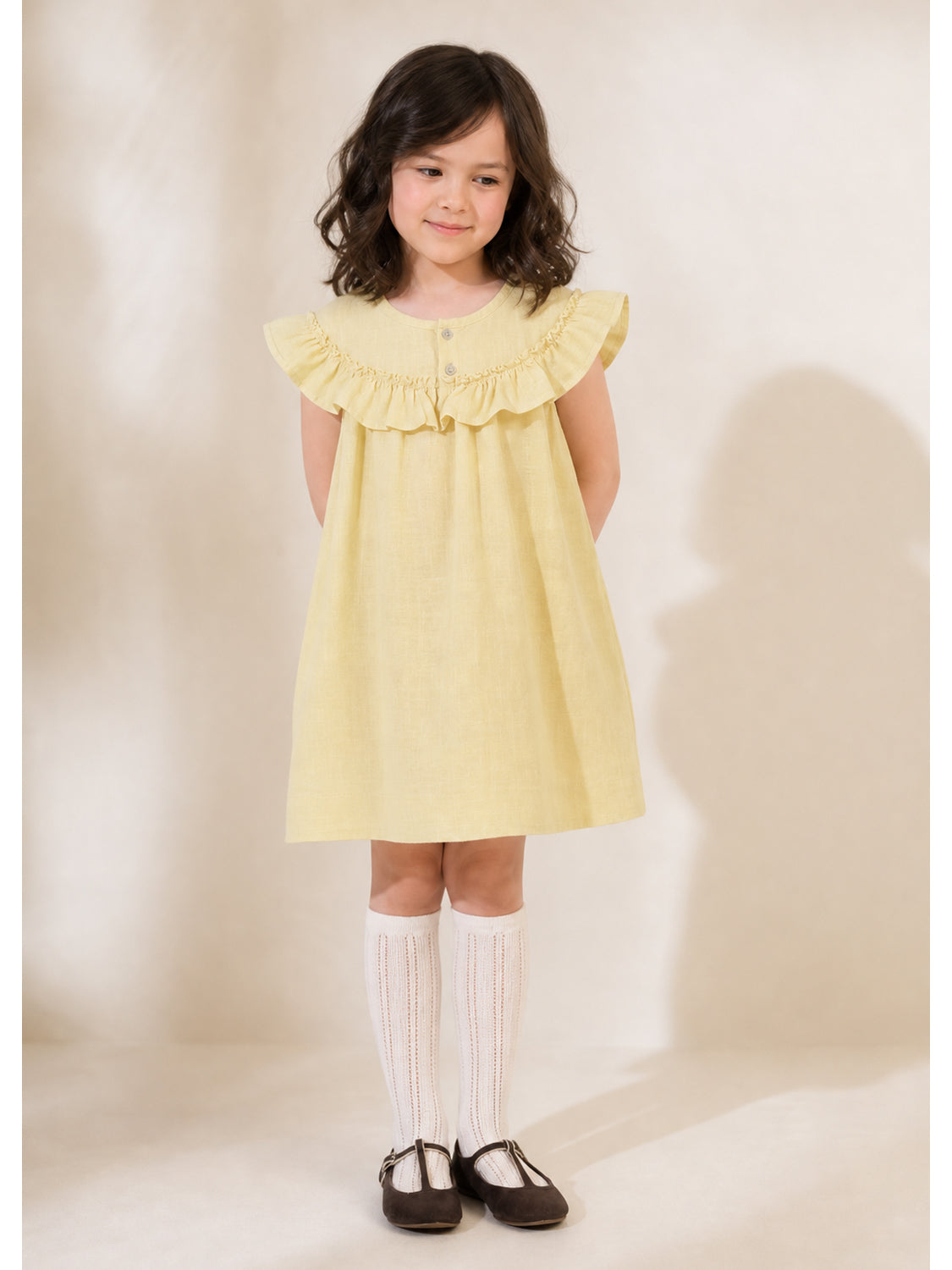 Kleid Gelb
