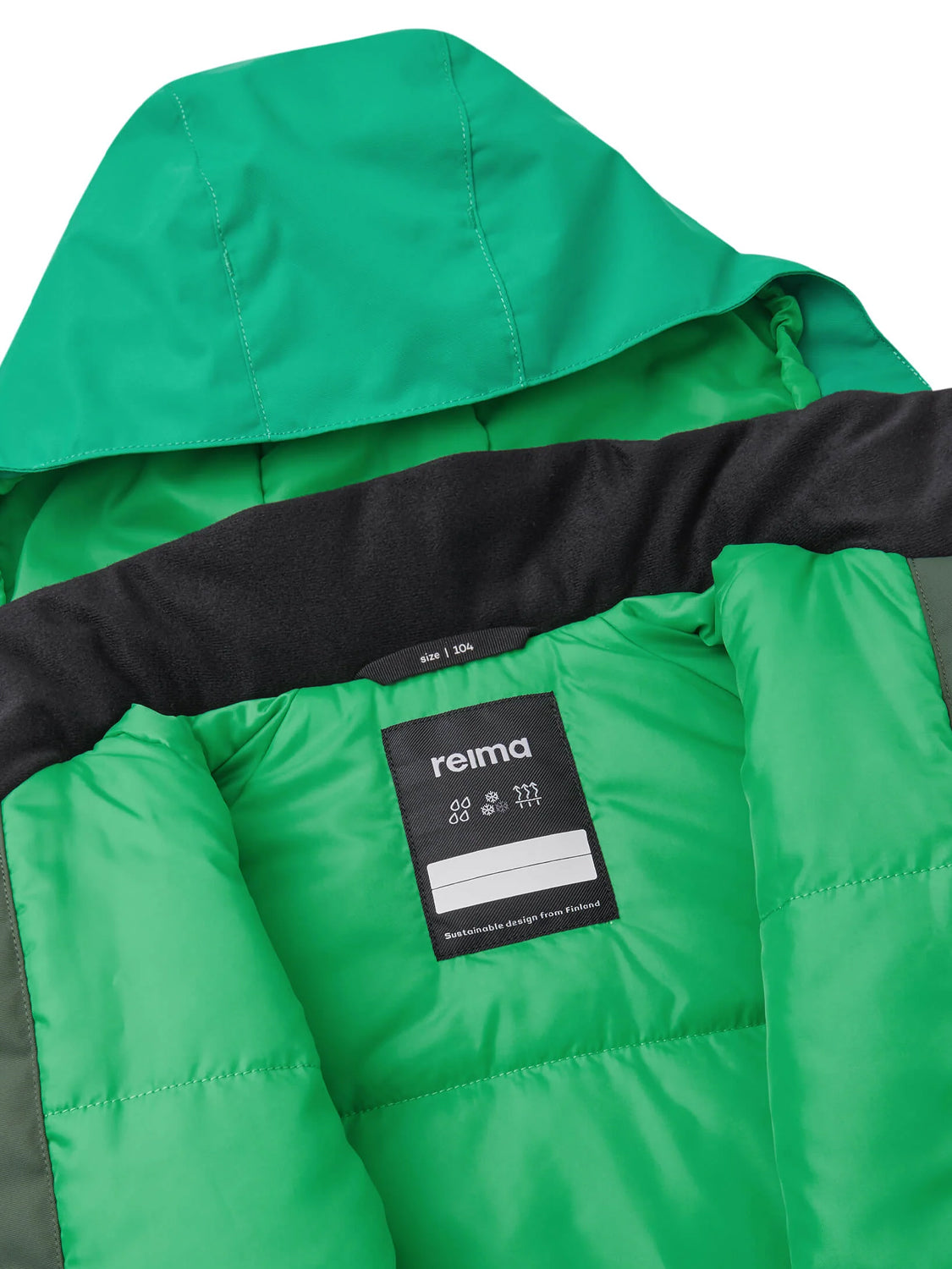 Winterjacke Grün