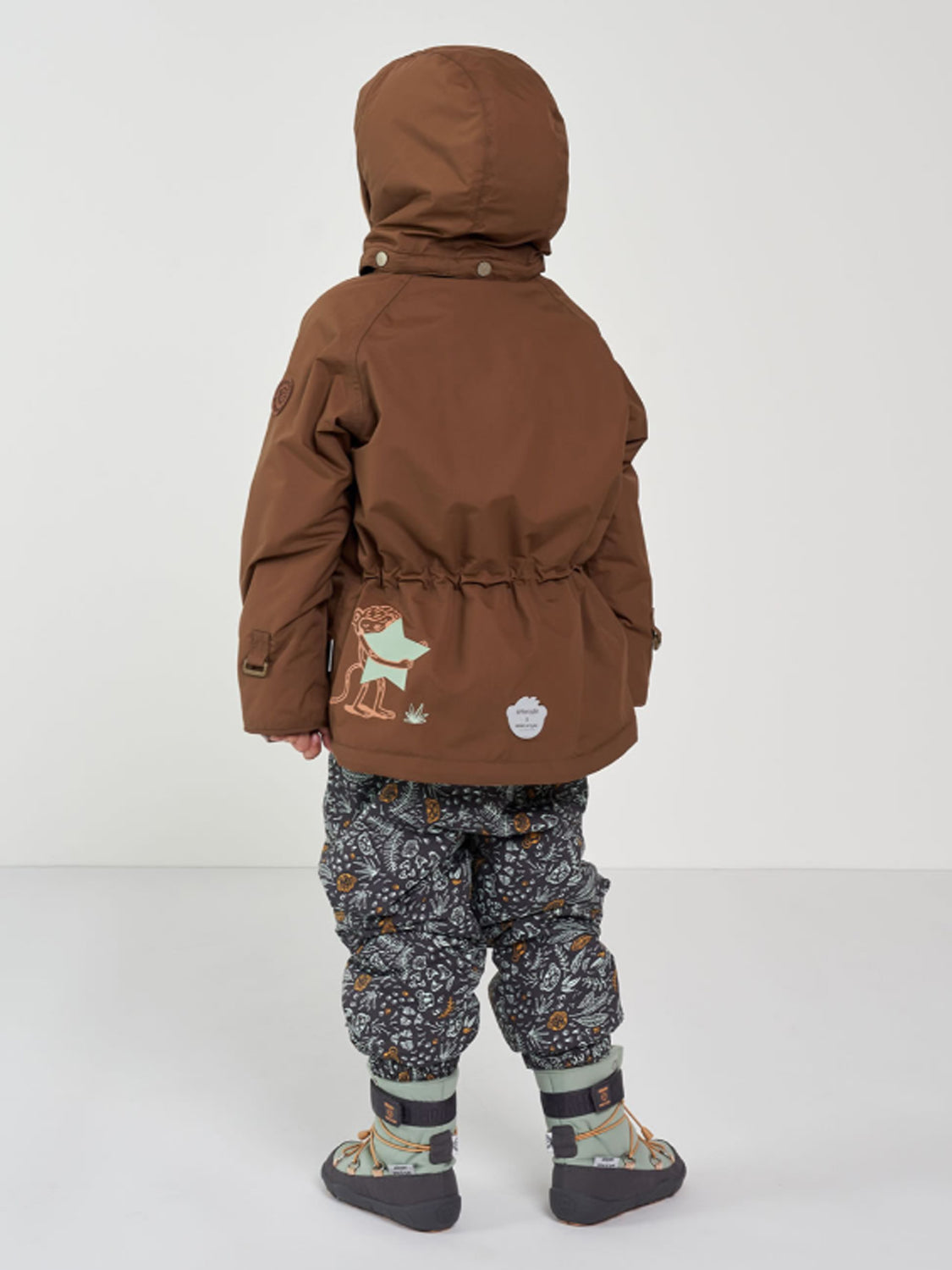 Winterjacke Braun