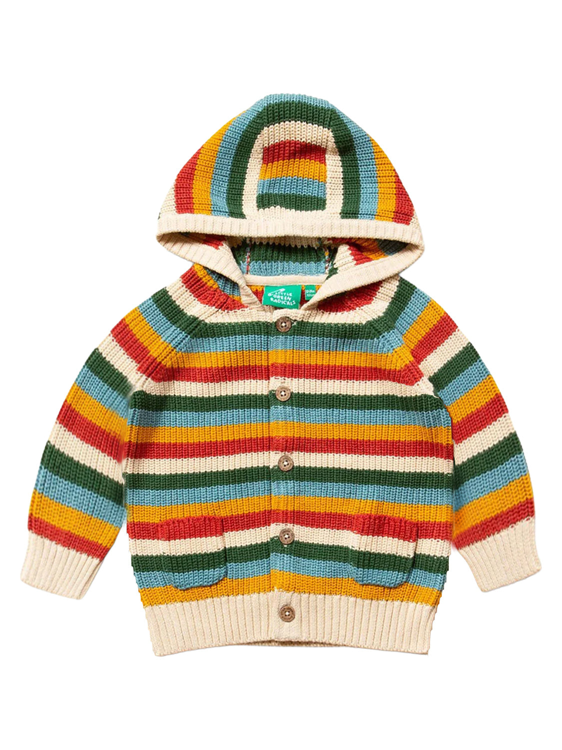 Strickjacke Mehrfarbig