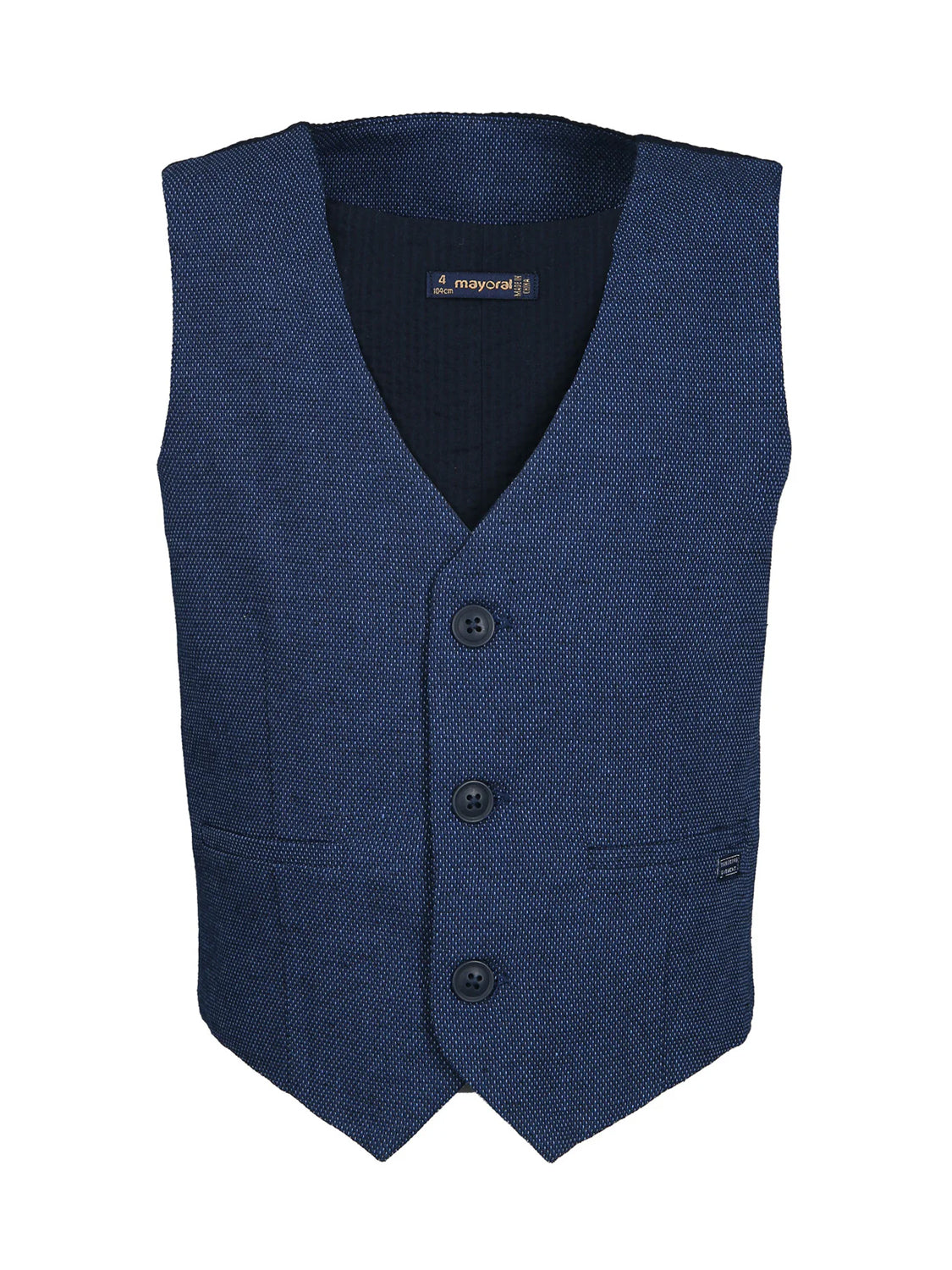Suit vest Blue