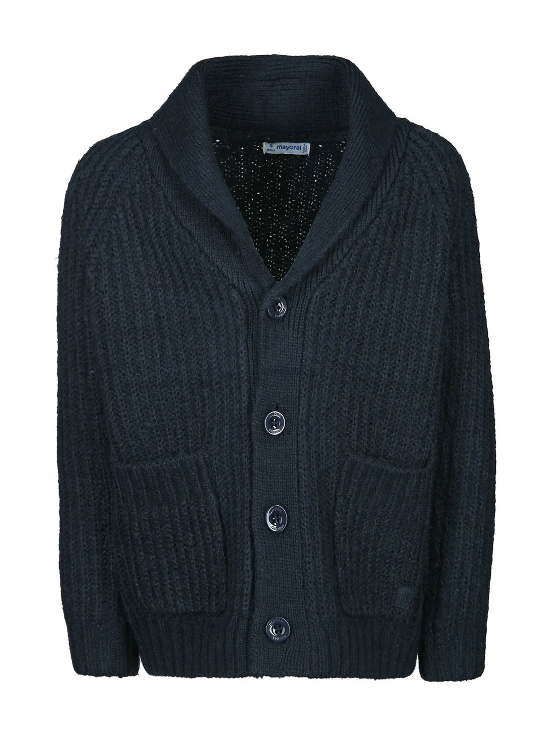 Strickjacke Marineblau
