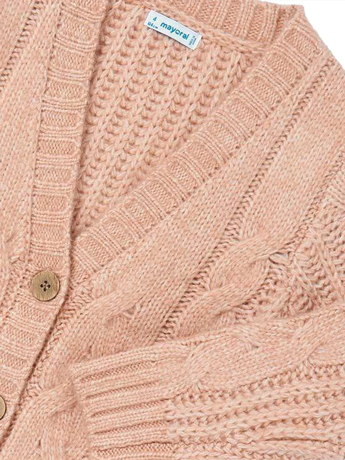Strickjacke Koralle