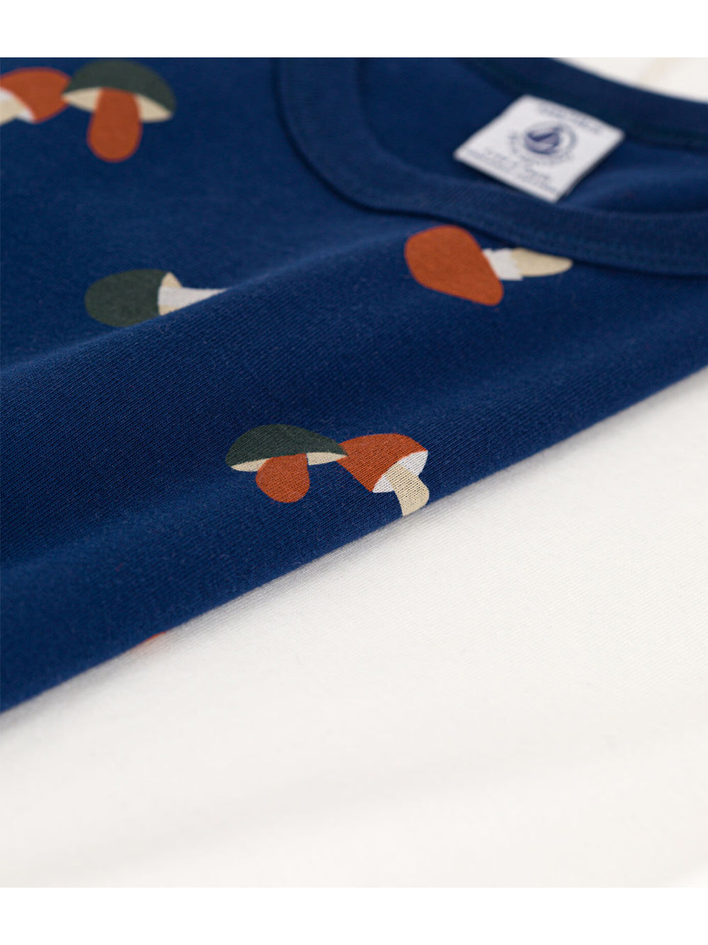 2 piece set t-shirt Navy/ White