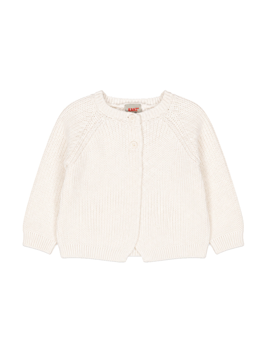 Strickjacke Weiß