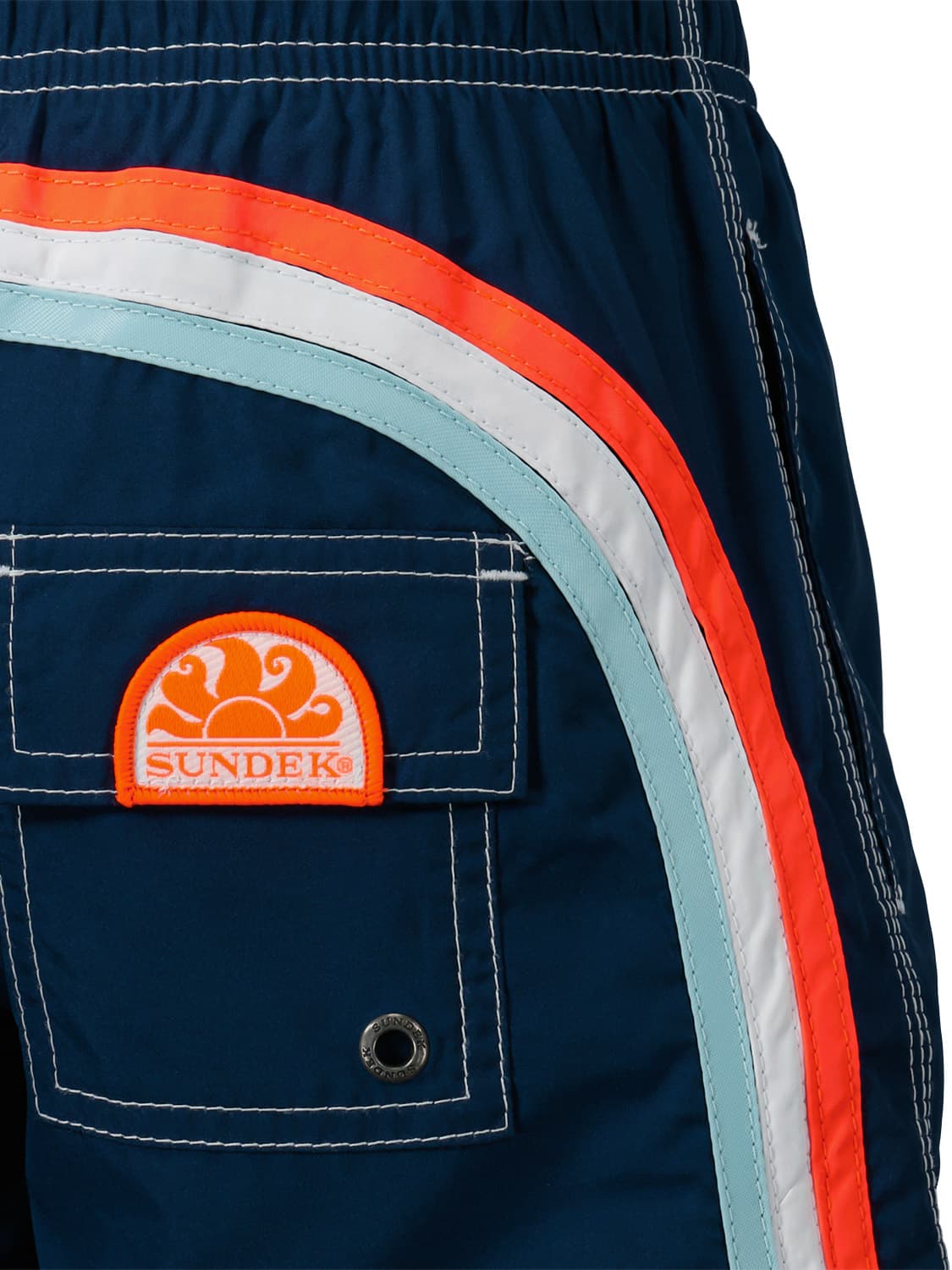 Sundek Kids swim shorts Blue in Blue 6508479098-5.jpg | NICKIS.com