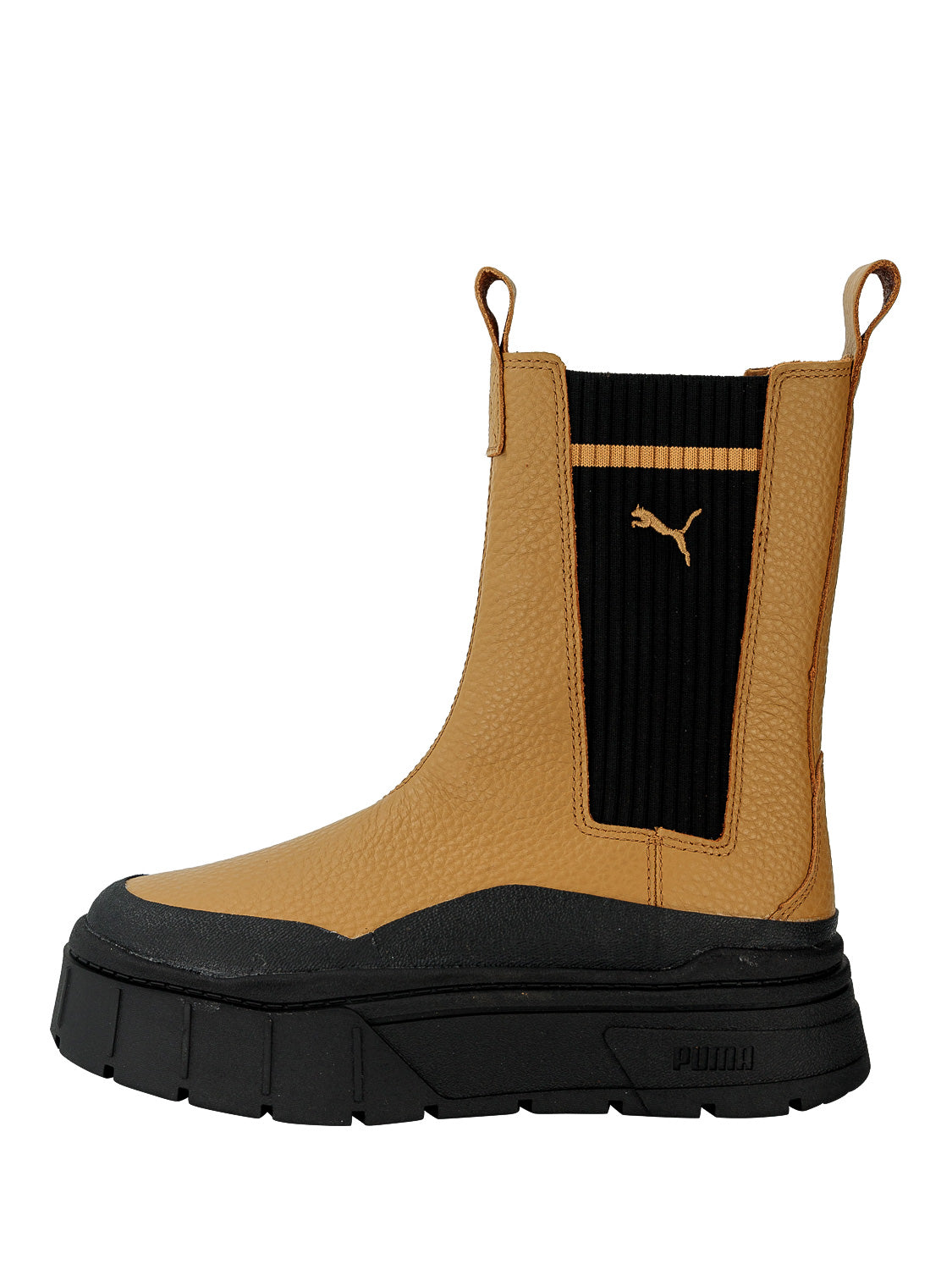 Pumastiefel Puma Stiefel Mayze Stack Chelsea Camel Mädchen