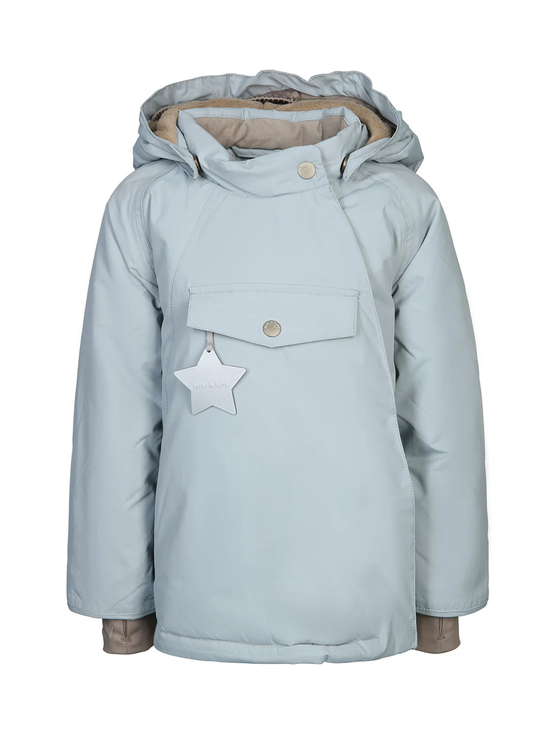 Winterjacke Wang Hellblau