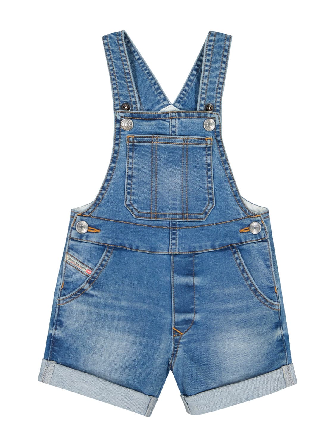 Diesel Kids dungaree Blue in Blue 6700706581-1.jpg | NICKIS.com