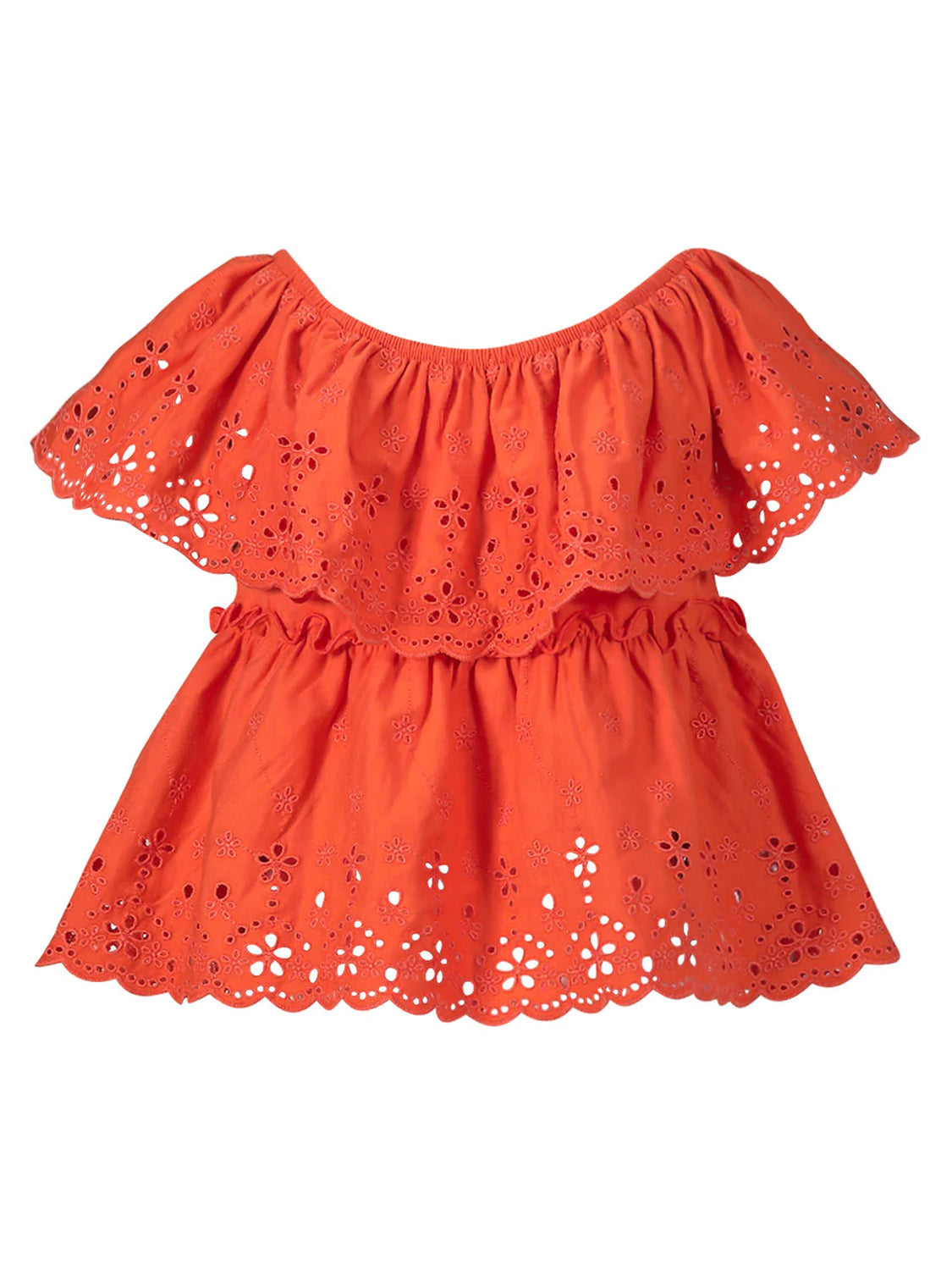 Bluse Orange