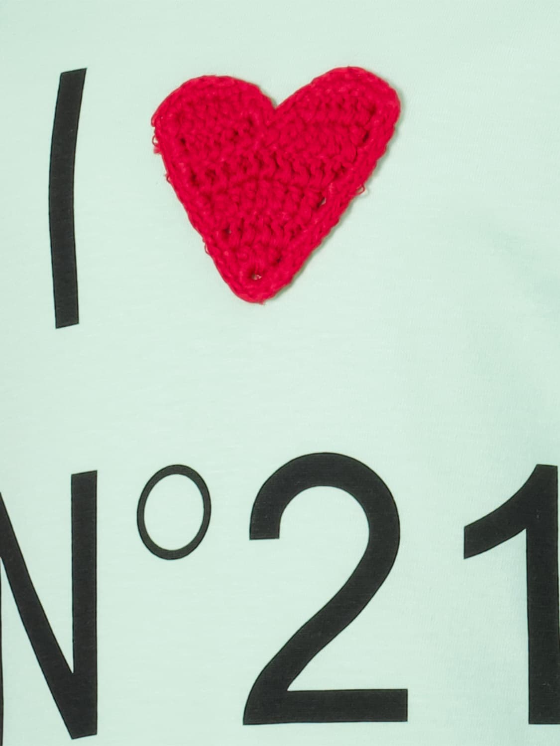 N°21 Kids t-shirt Mint Green in Mint Green 6705567877-5.jpg | NICKIS.com