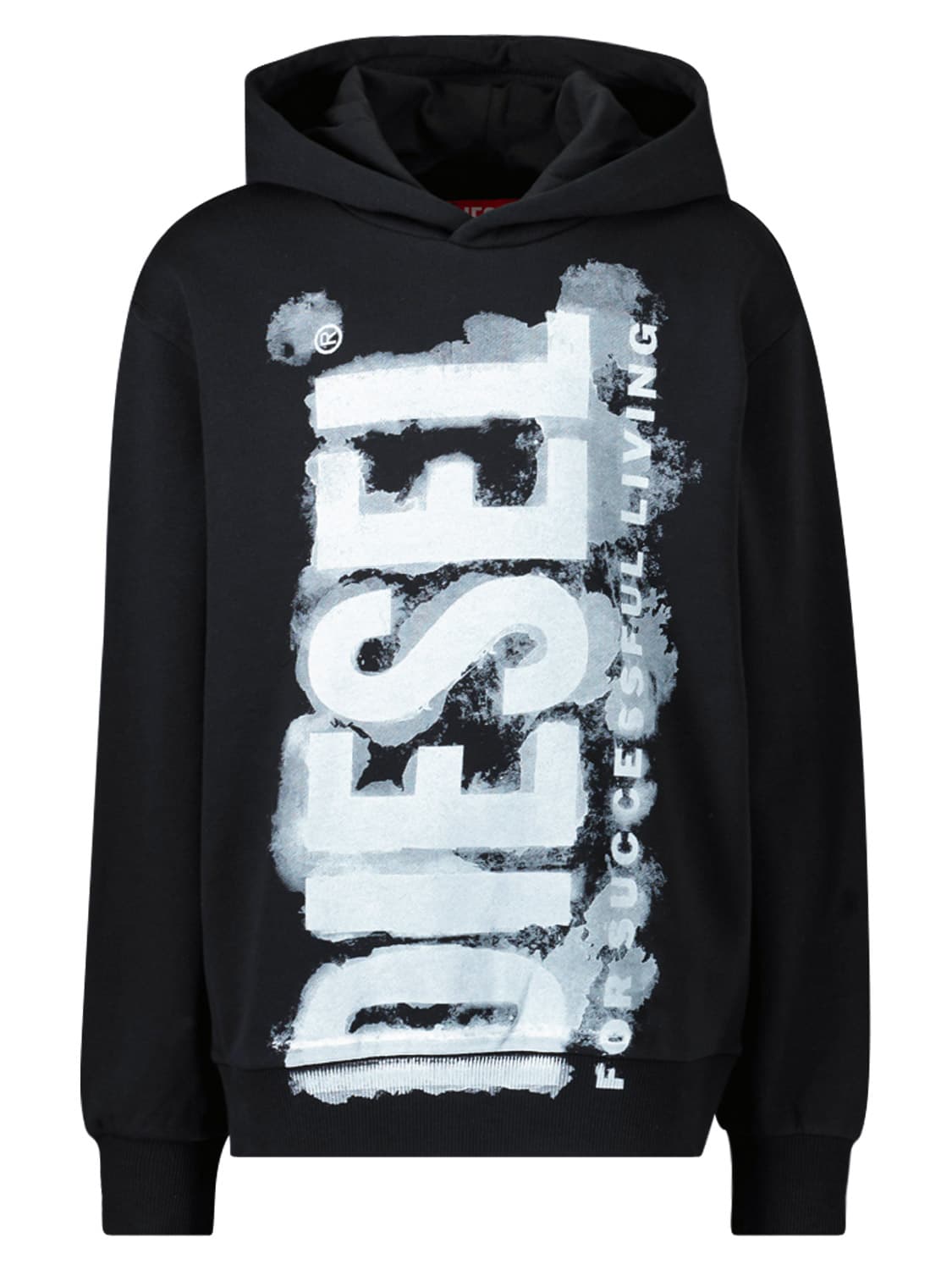 Diesel hoodie black hotsell