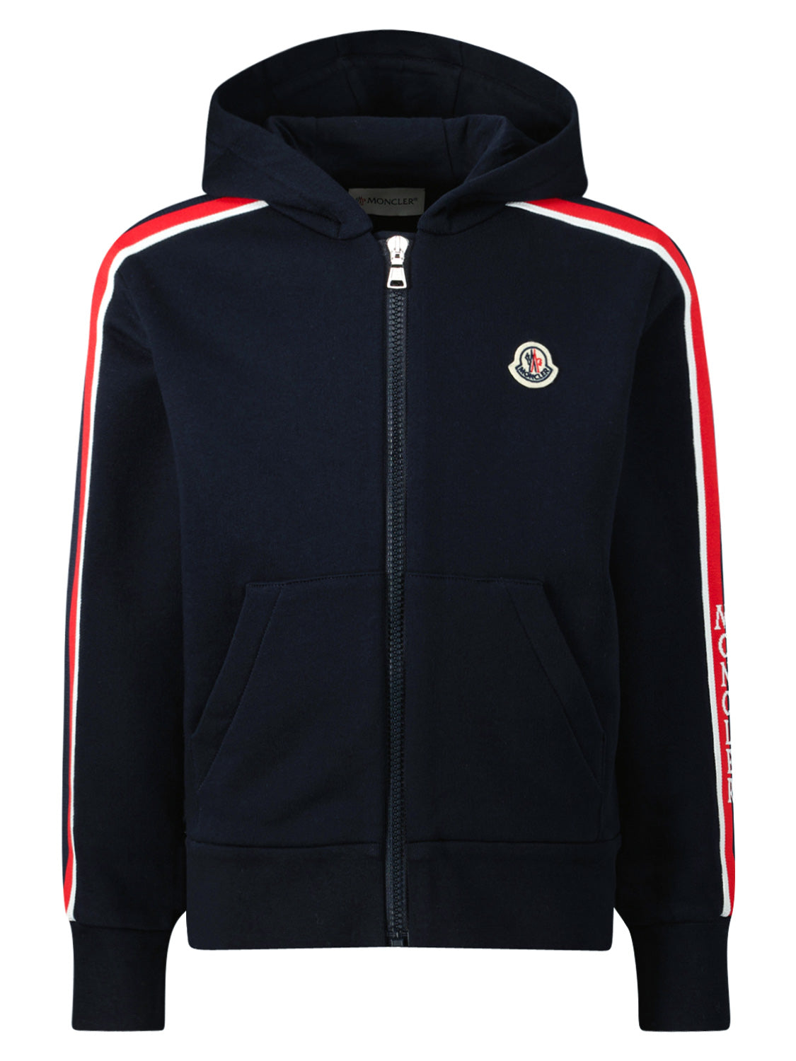 Moncler Enfant Sweatjacke Marineblau jungen - Main Image