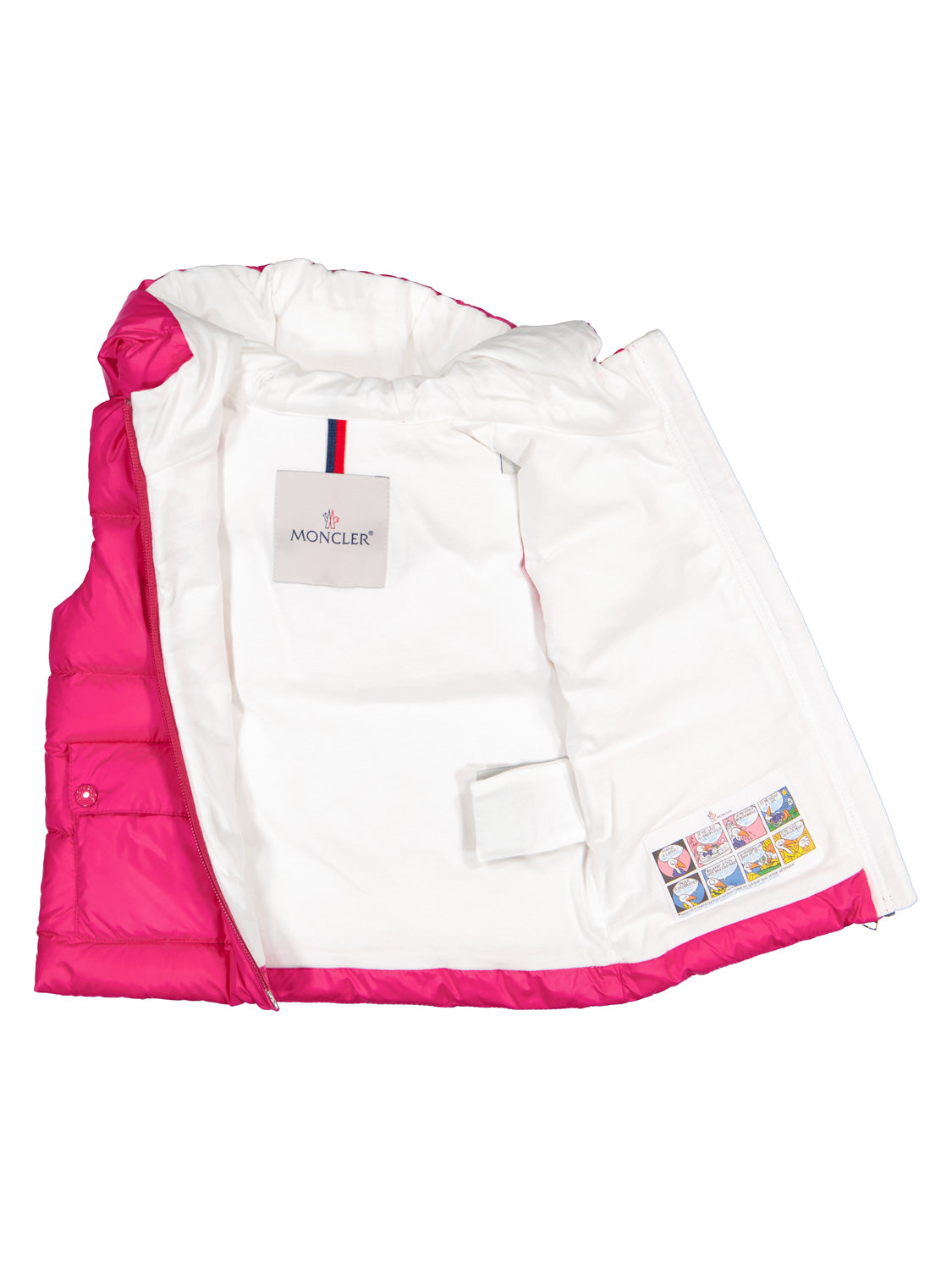 Moncler Enfant Kids vest Amy Fuchsia in Fuchsia 6803966367-6.jpg | NICKIS.com