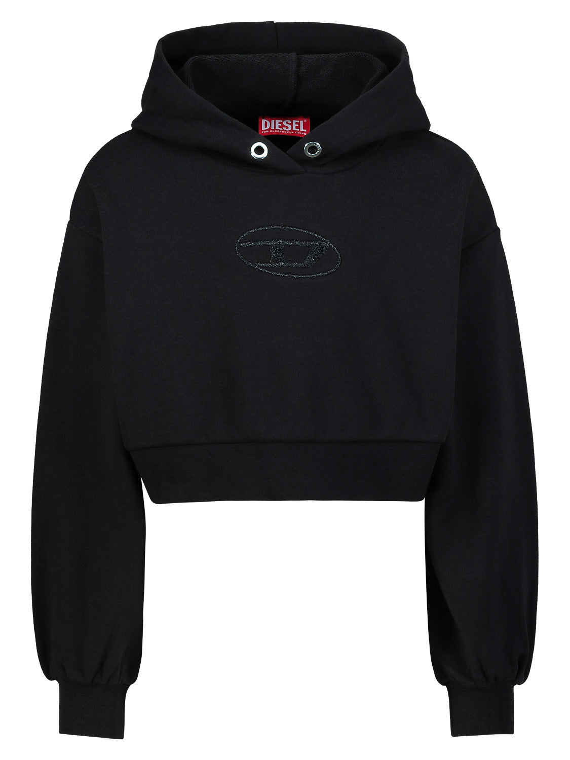 Diesel crop hoodie sale