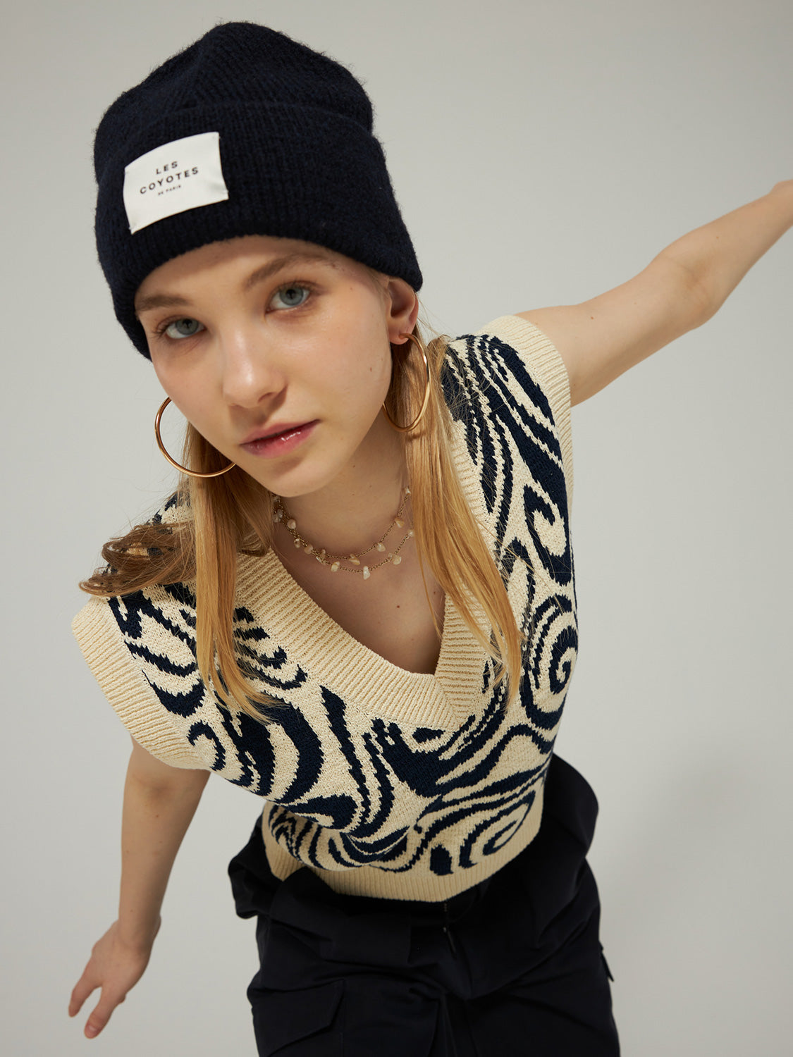 LES COYOTES DE PARIS Kids slipover in 6807387935-8.jpg | NICKIS.com