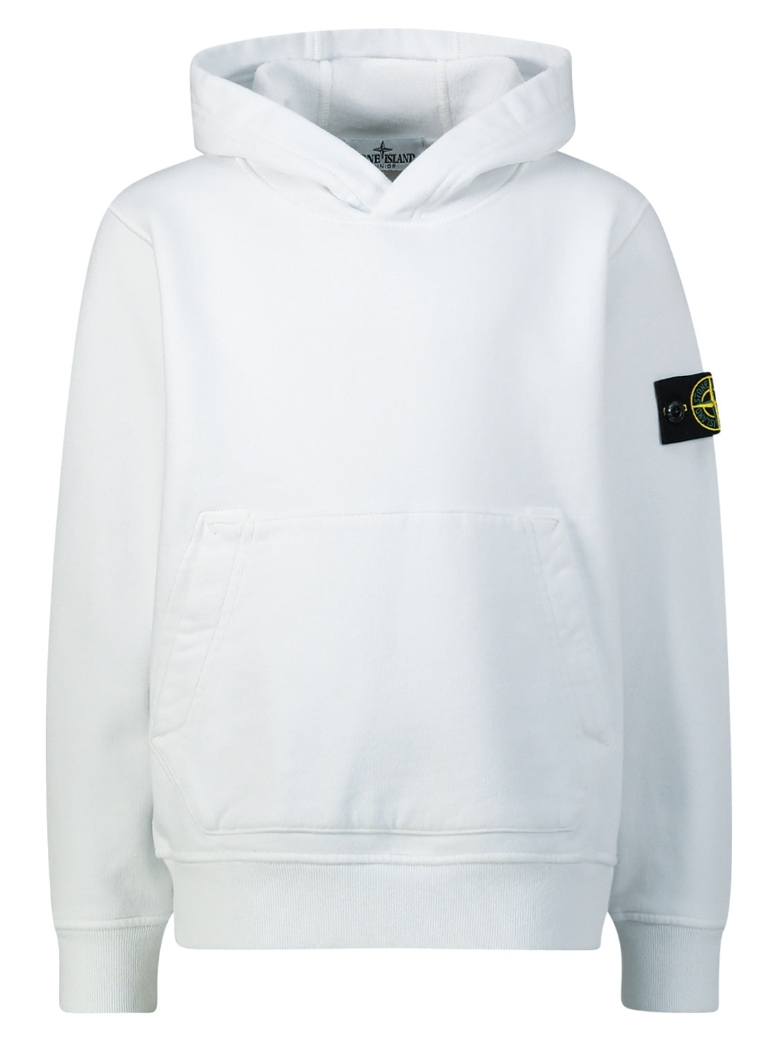 STONE ISLAND JUNIOR hoodie White boys