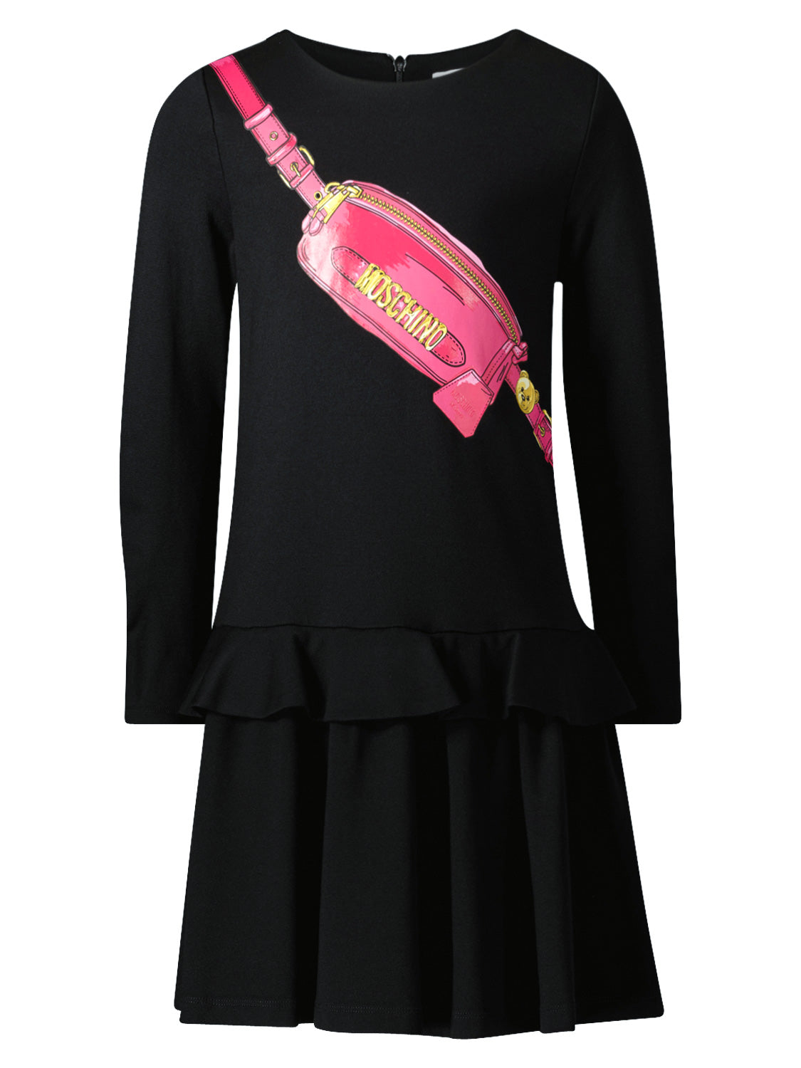 Girls selling Moschino dress