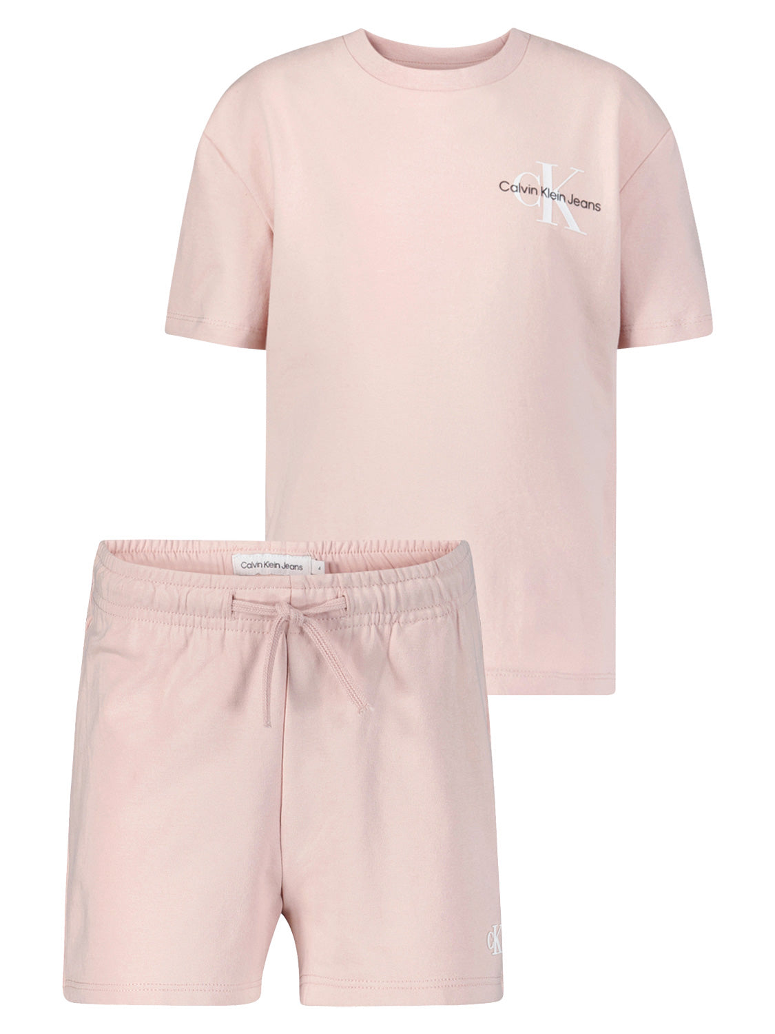 Pink calvin klein set hotsell