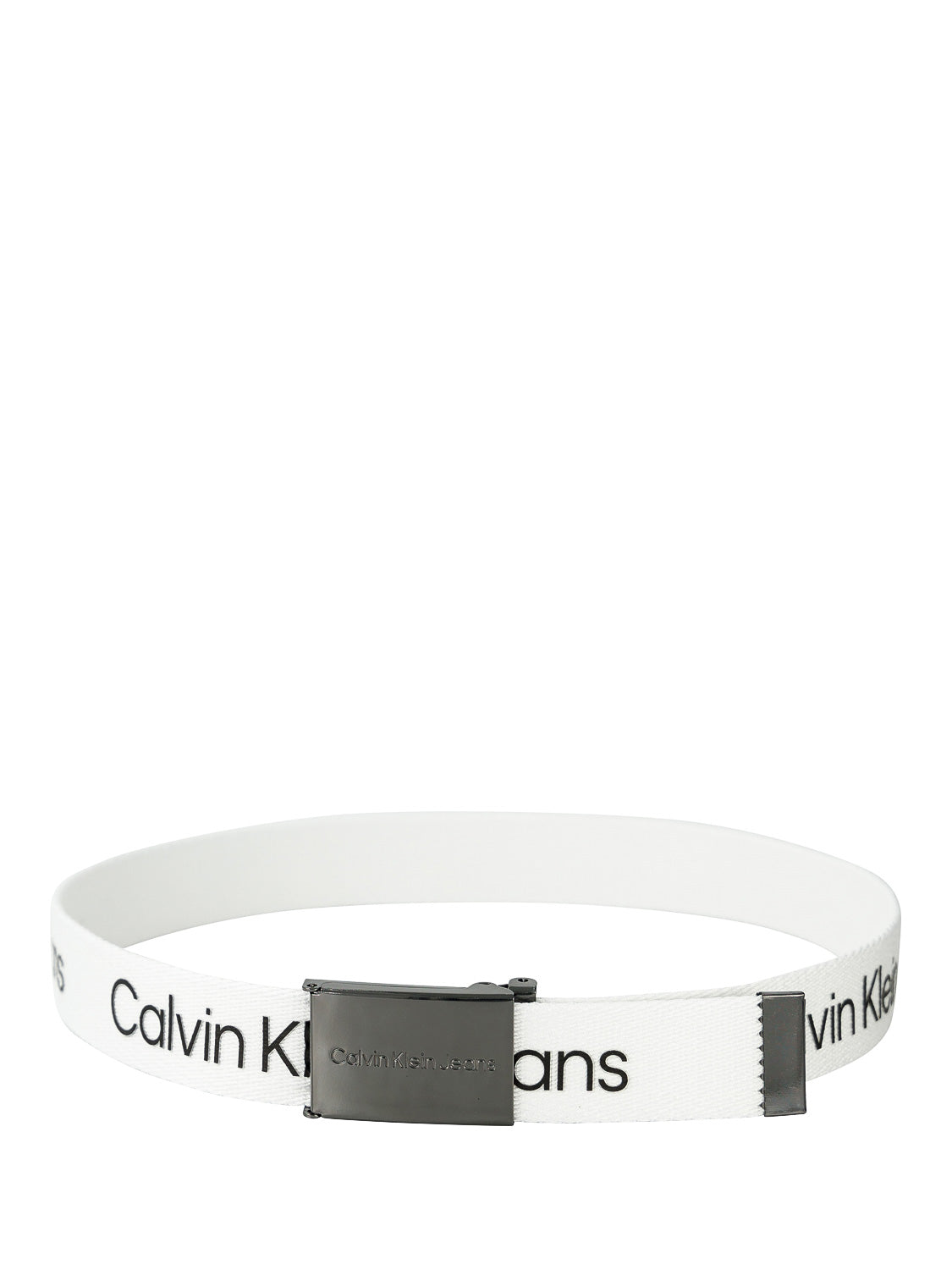 Calvin klein white belt on sale