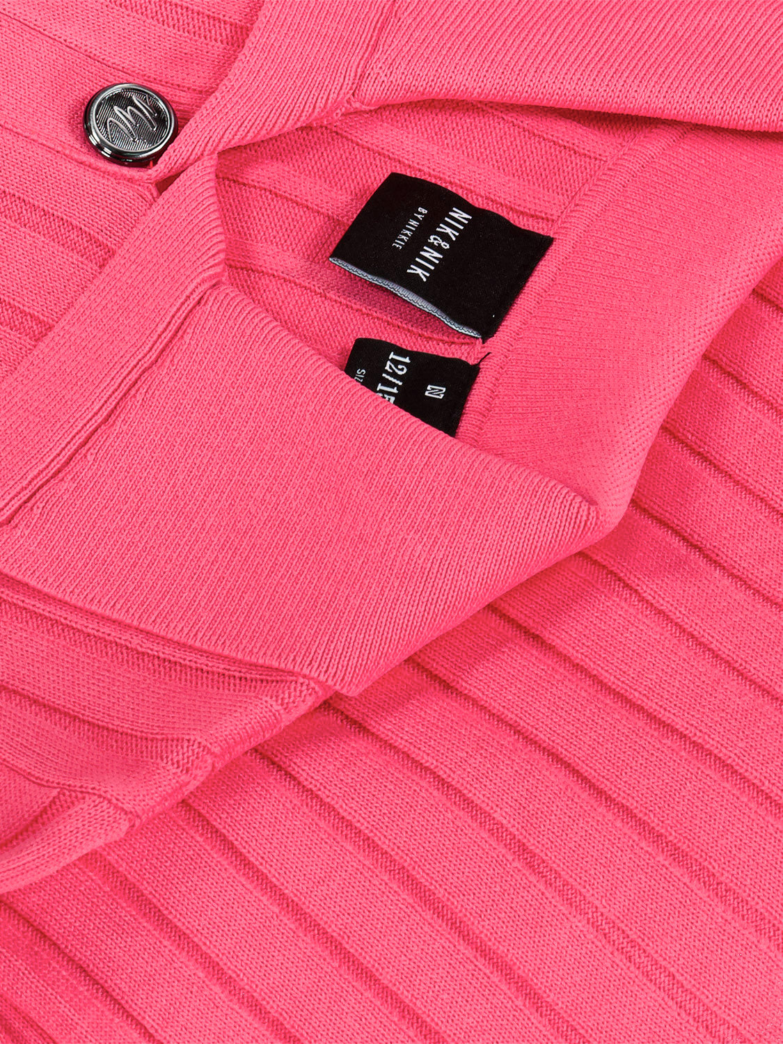 NIK&NIK Kids Sweaters Gwen Fuchsia in Fuchsia 6905183321-5.jpg | NICKIS.com