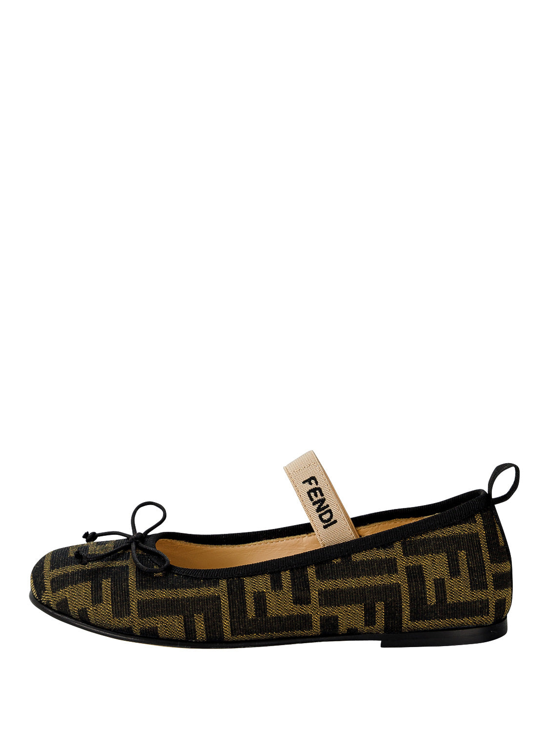 Fendi ballerinas Brown girls