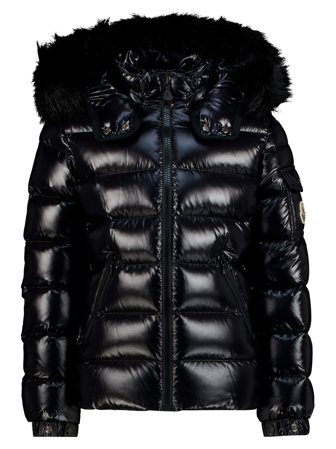 Moncler Enfant Down Jacket Badyf Black girls - Main Image