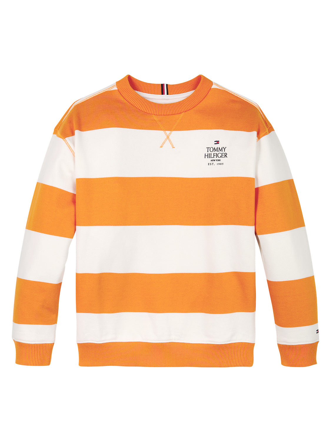 Tommy Hilfiger sweatshirt Orange Thunder White unisex