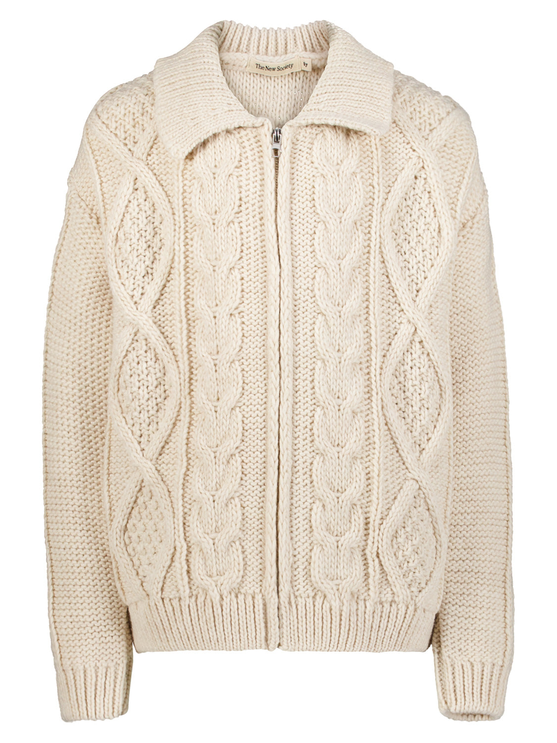 The New Society cardigan Patagonia Beige unisex