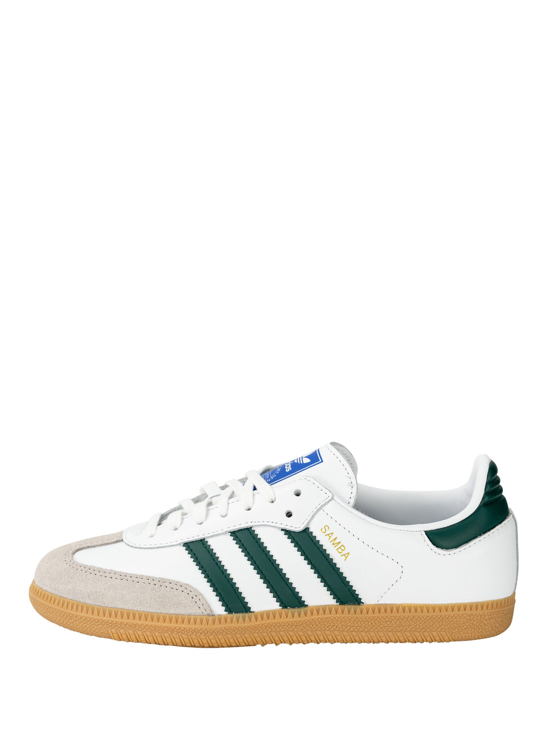 Adidas samba weißes logo on sale