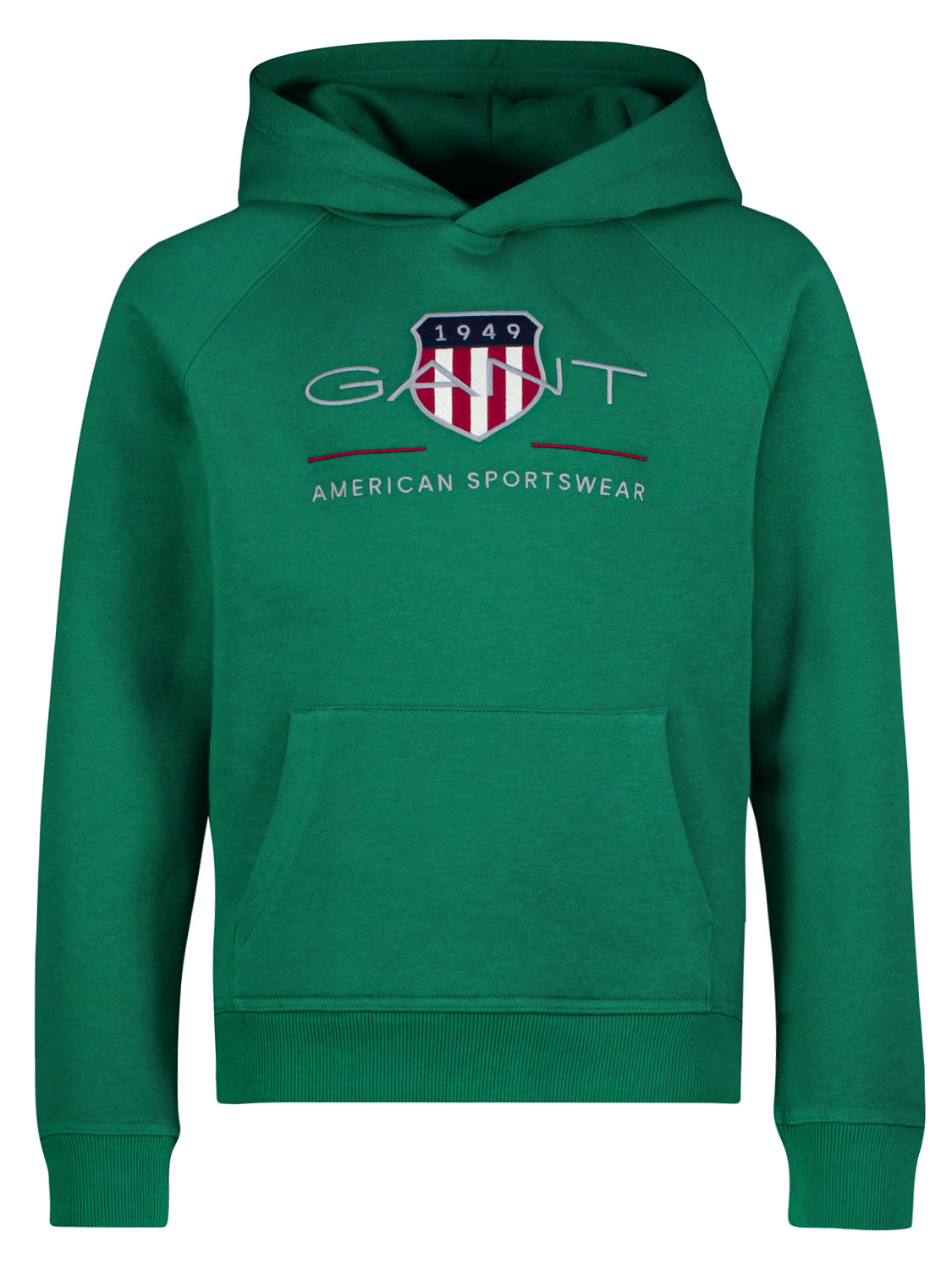 Gant hoodie green on sale