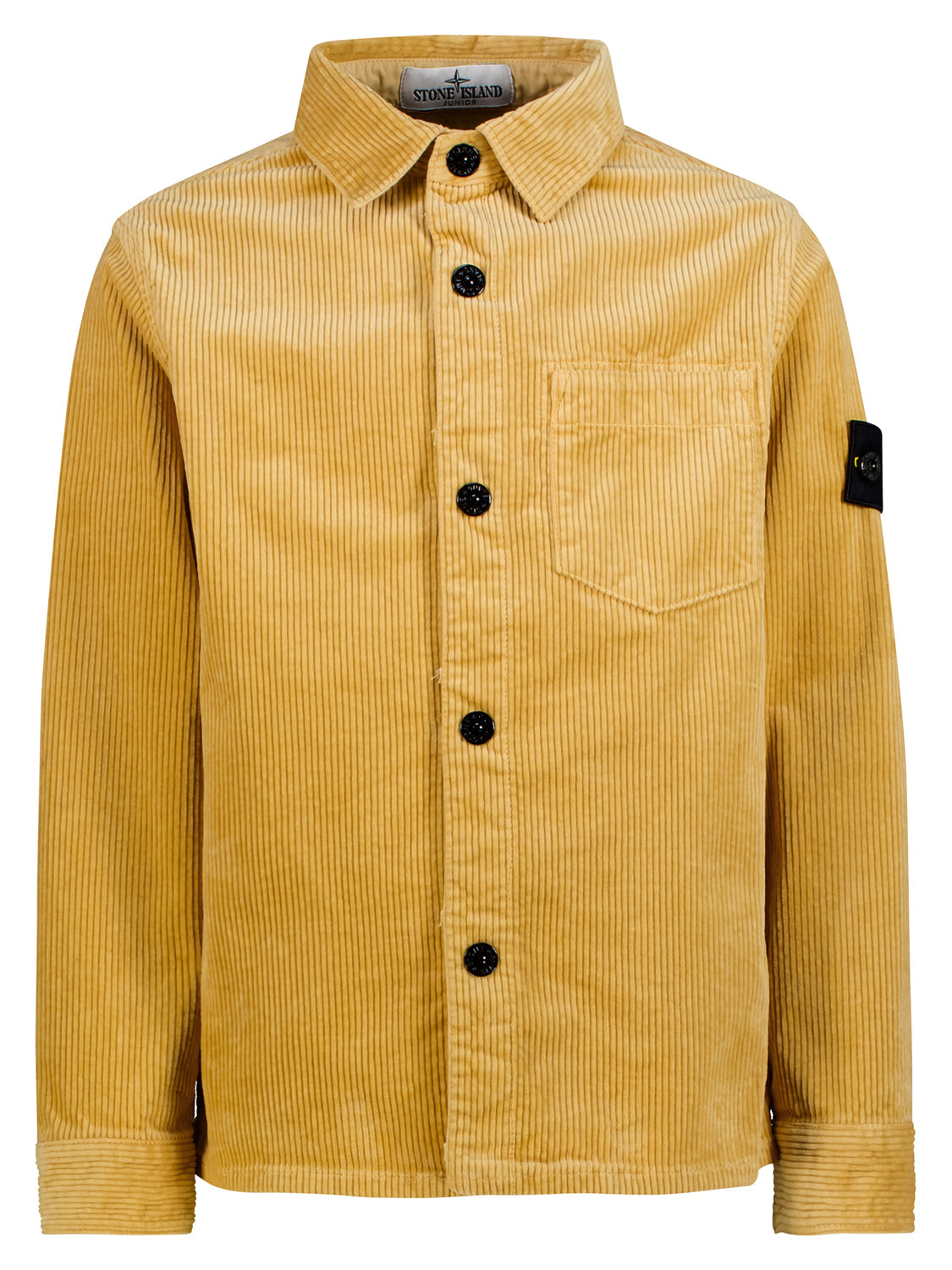 STONE ISLAND JUNIOR shirt Camel boys