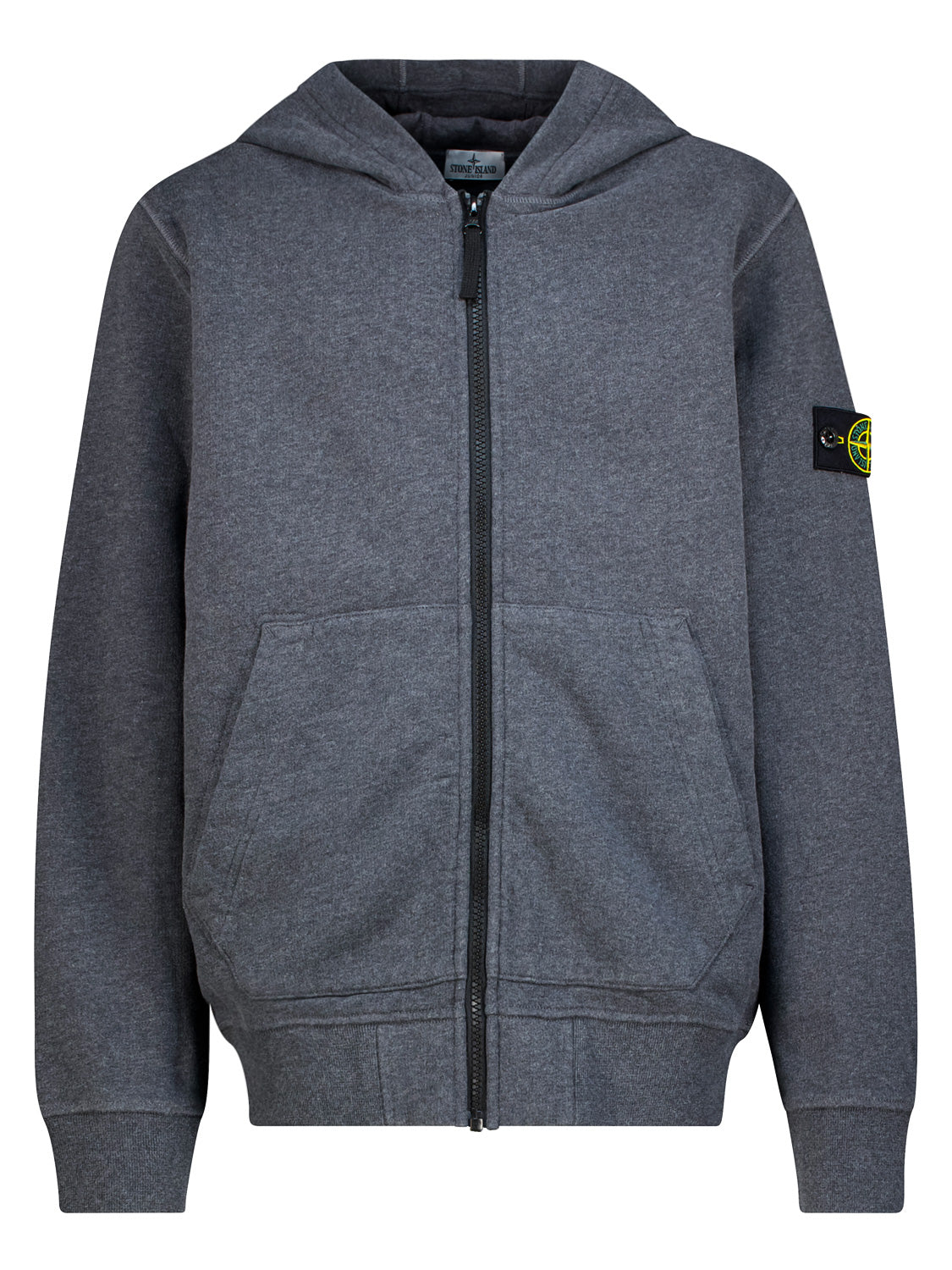 Hooded Jacket Stone Island Jumper Grey Junior Stone Island Junior