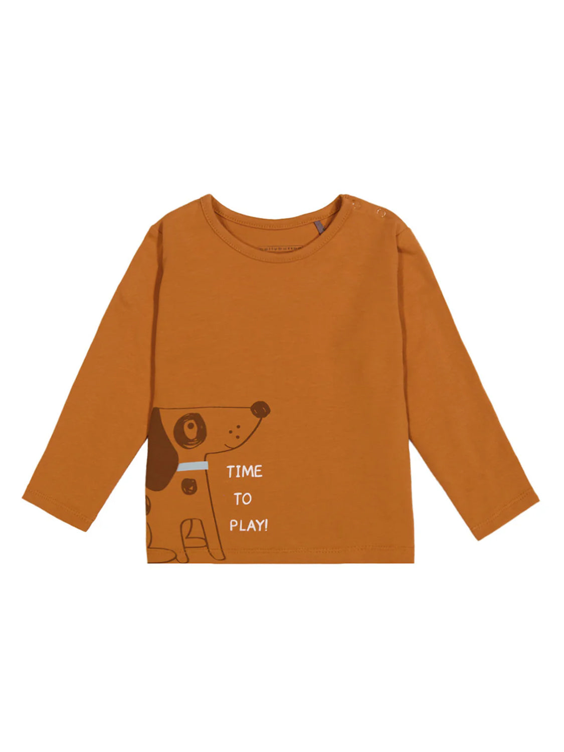 Longsleeve Crazy Dog Camel