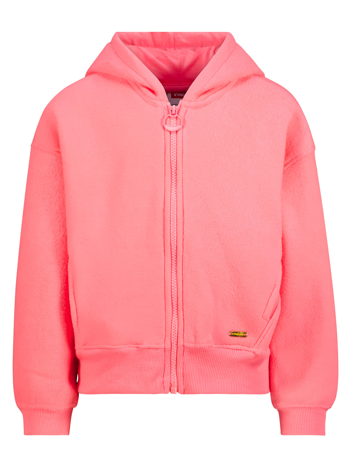 Hood Vingino Jacke Pink Vingino Hoodie Terry Koralle Mädchen