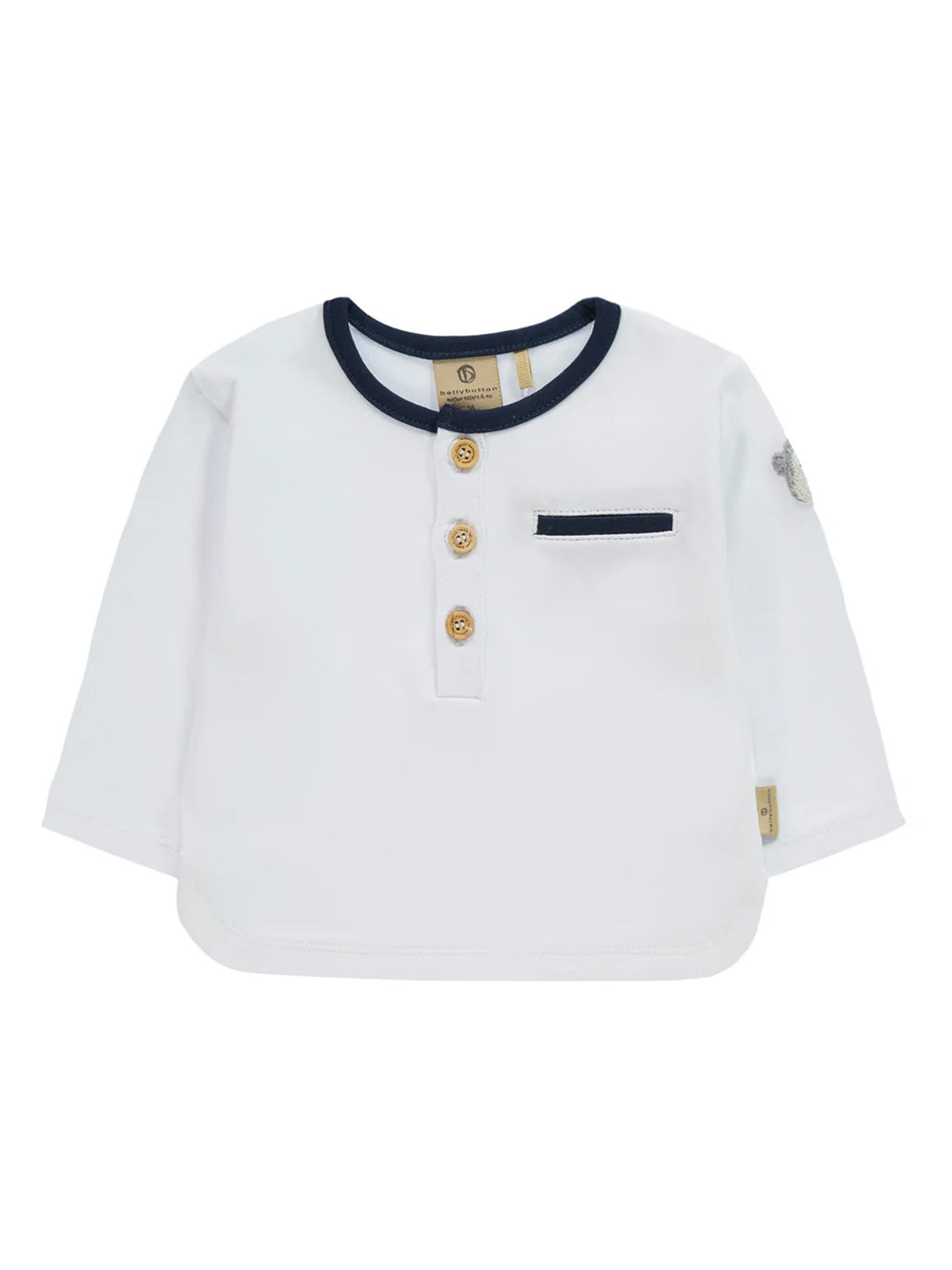long-sleeve White